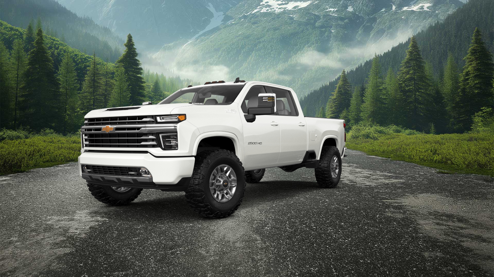 Chevrolet Silverado 2500 HD 4 Door pickup truck 2020