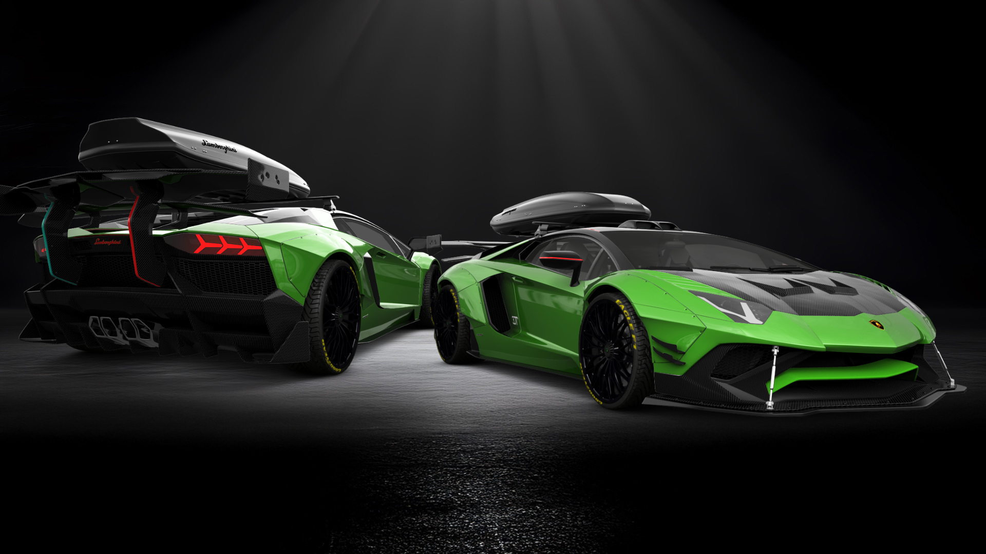 Lamborghini Aventador 2 Door Coupe 2012 tuning