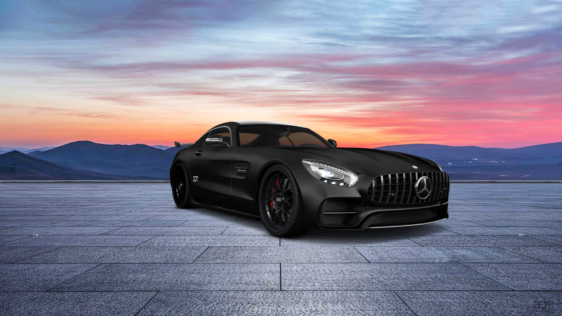 Mercedes AMG GT 2 door fastback coupe 2016