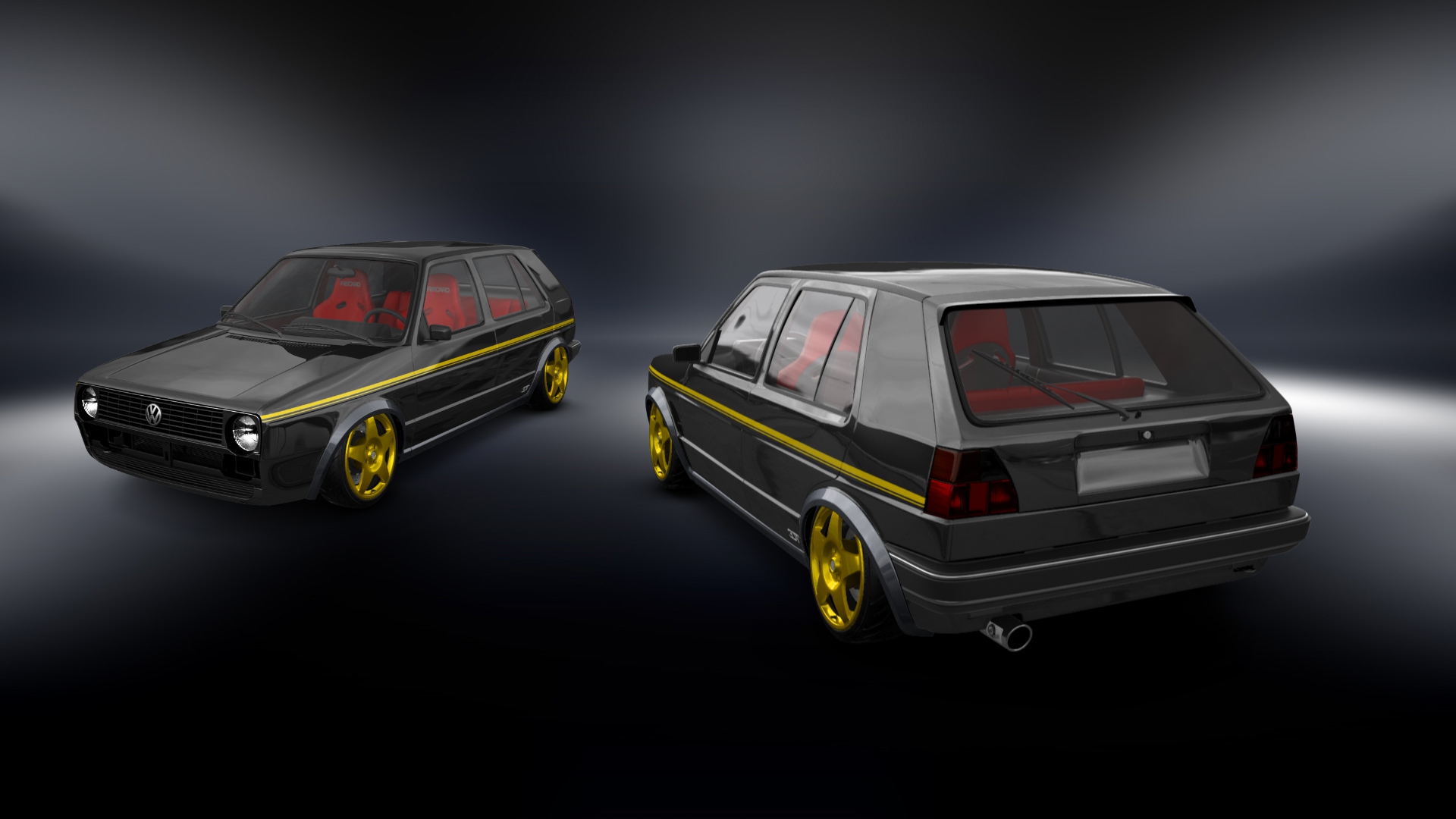 Volkswagen Golf Mk2 5 Door Hatchback 1983 Bilder