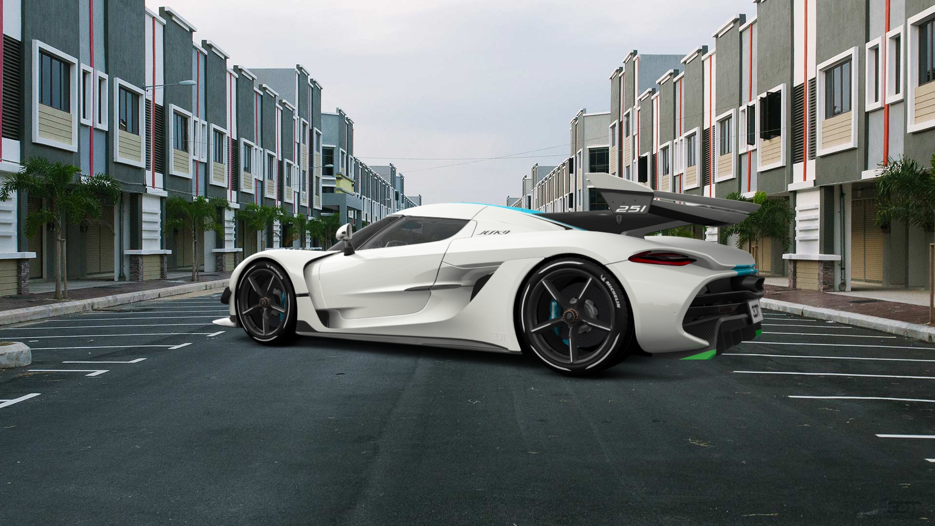 Koenigsegg Jesko 2 door targa top 2020