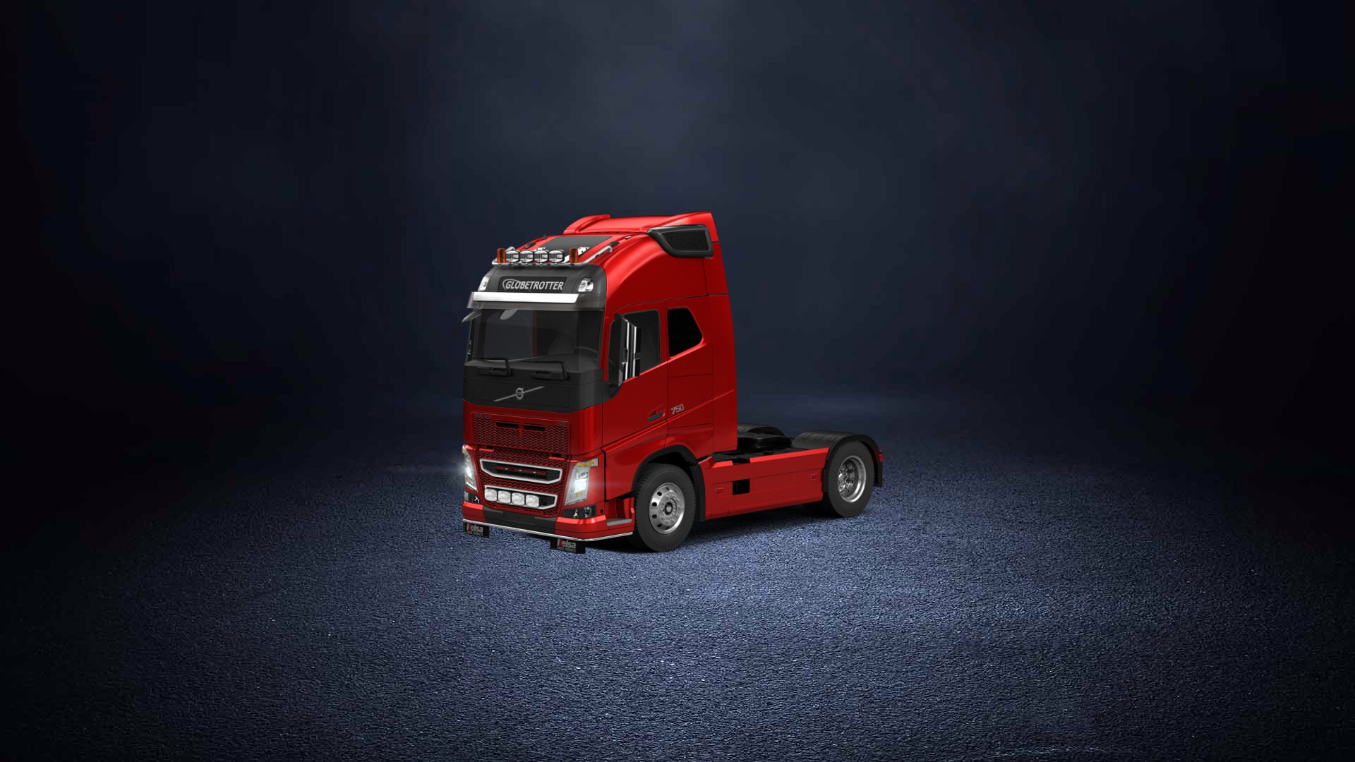 Volvo FH16 Globetrotter XL Cab Truck 2013 tuning
