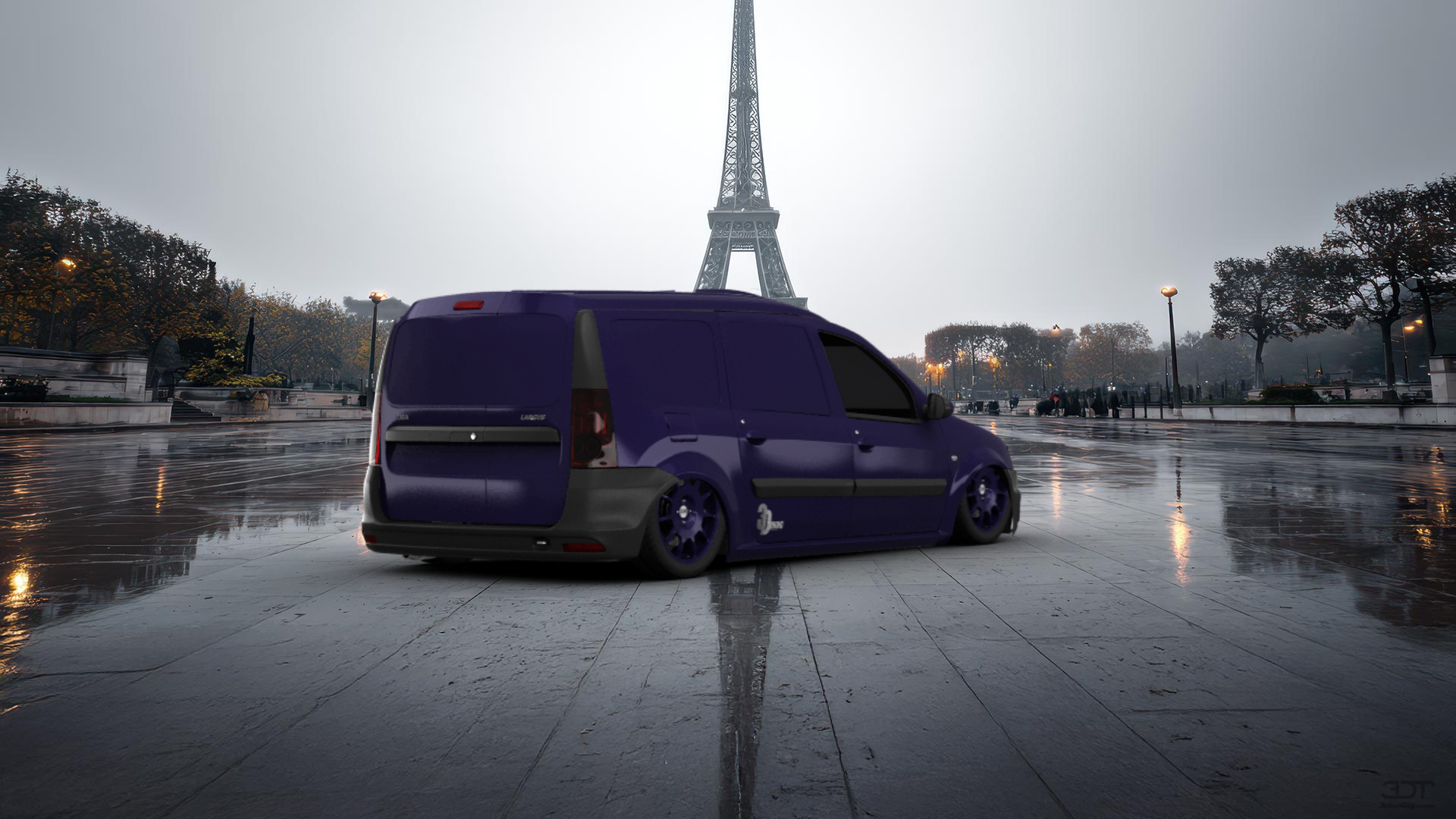 Lada Largus Furgon Van 2012 tuning
