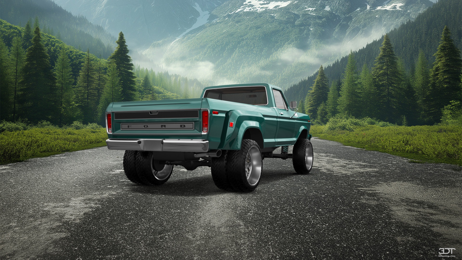 Ford F-350 Dually Regular Cab 2 Door pickup truck 1978