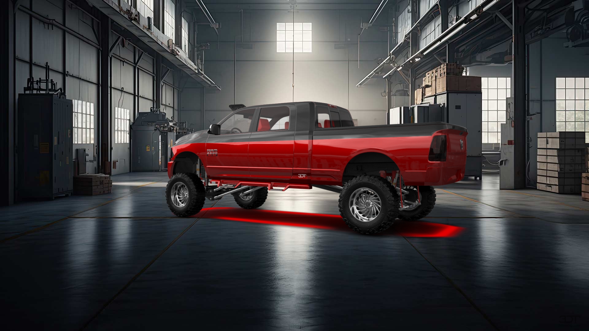 Dodge Ram 2500 Mega Cab 6.4 ft box 4 Door pickup truck 2010 tuning