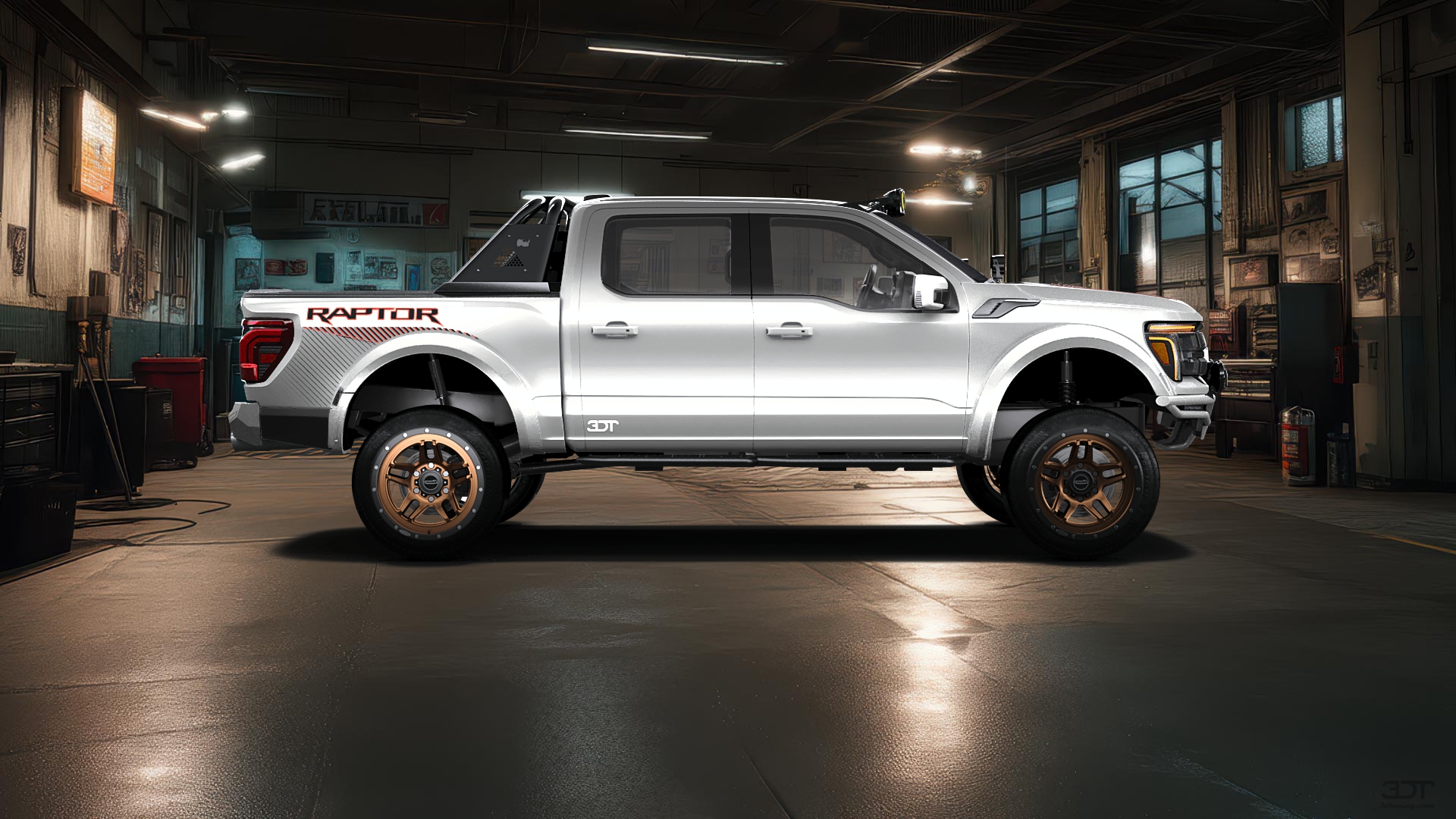 Ford F-150 Raptor 4 Door pickup truck 2024 Images