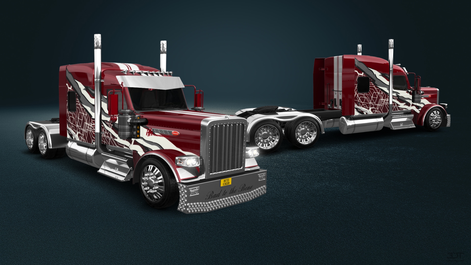 Peterbilt 589 Sleeper Cab Truck 2024 tuning