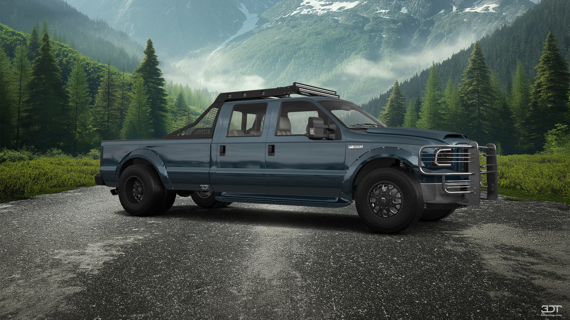 Ford F-350 DRW 4 Door pickup truck 1999