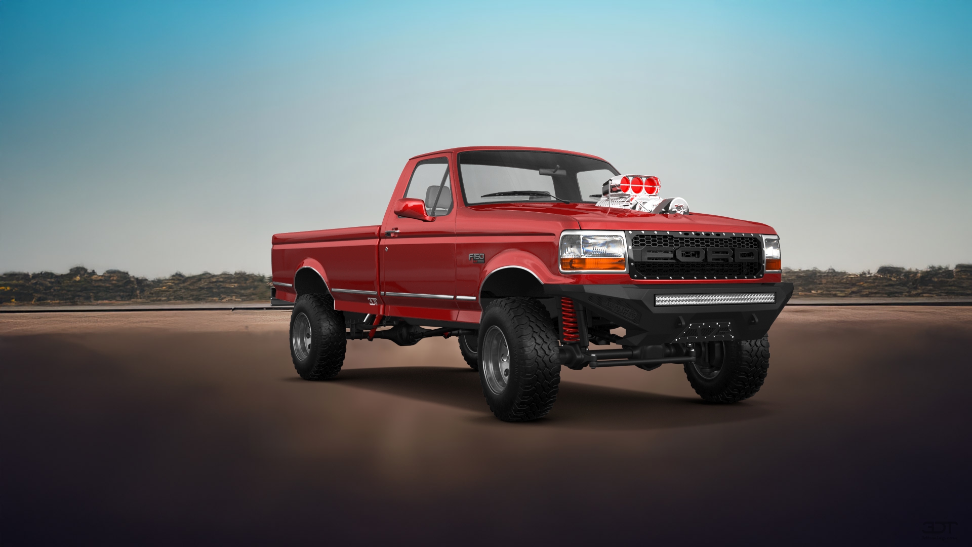 Ford F-150 Regular Cab 2 Door pickup truck 1992 tuning