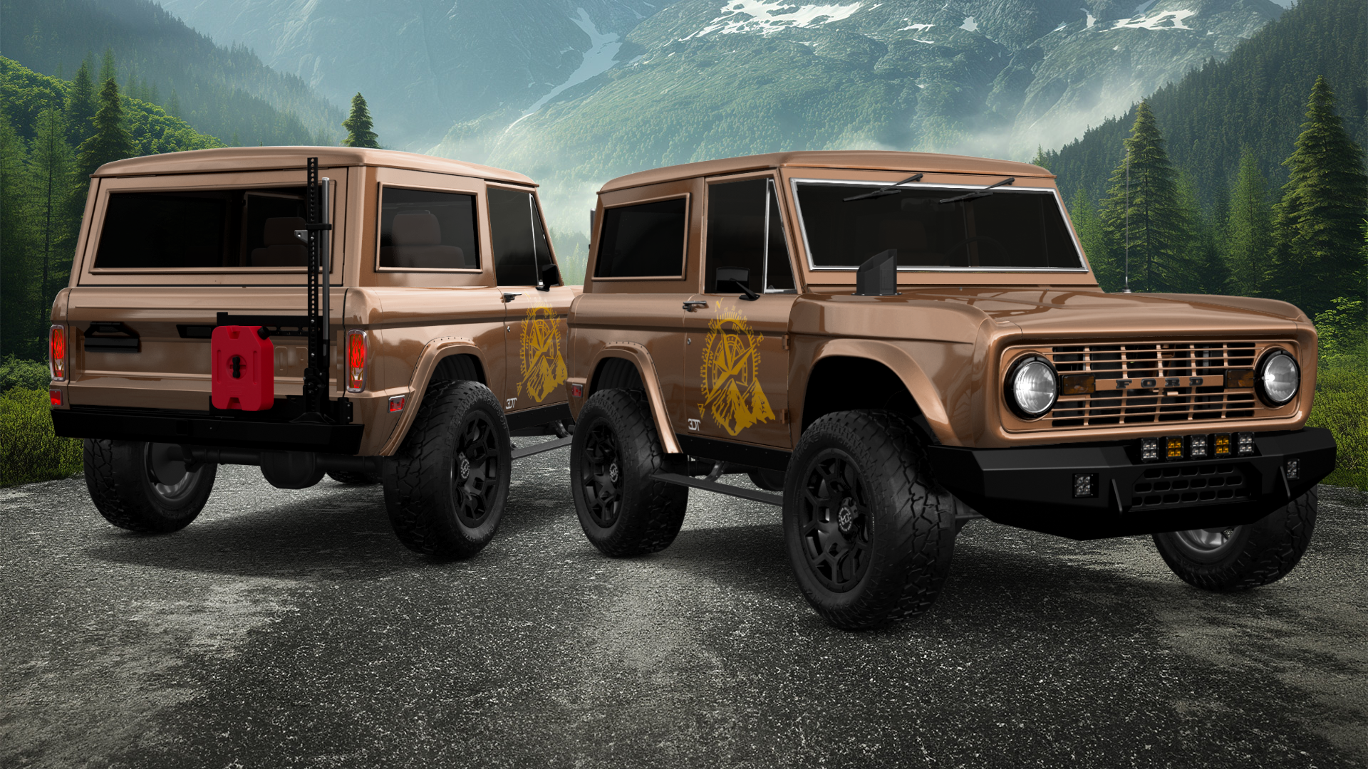 Ford Bronco 3 Door SUV 1965