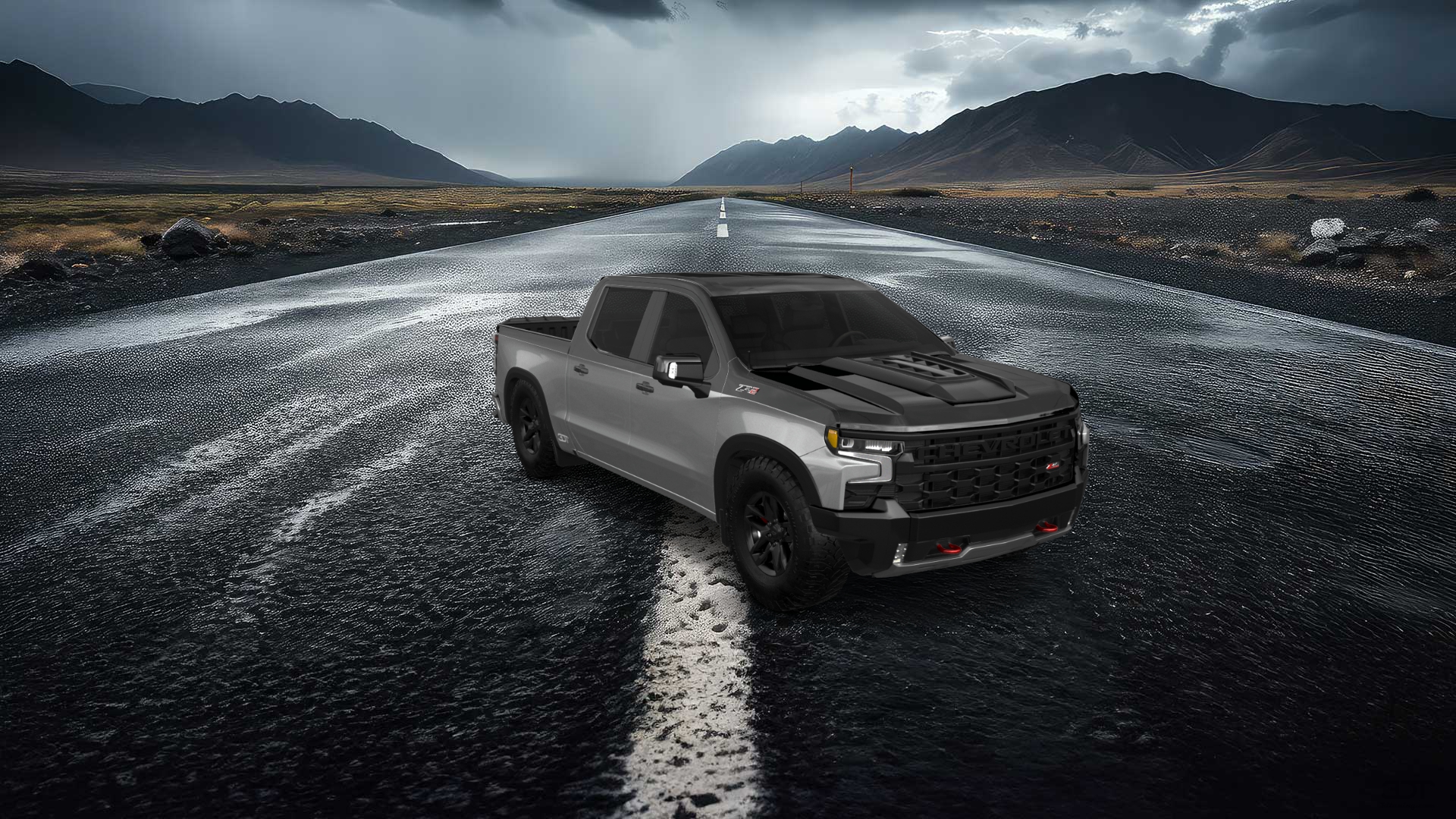 Chevrolet Silverado 1500 Crew Cab 5.8 ft box 4 Door pickup truck 2023