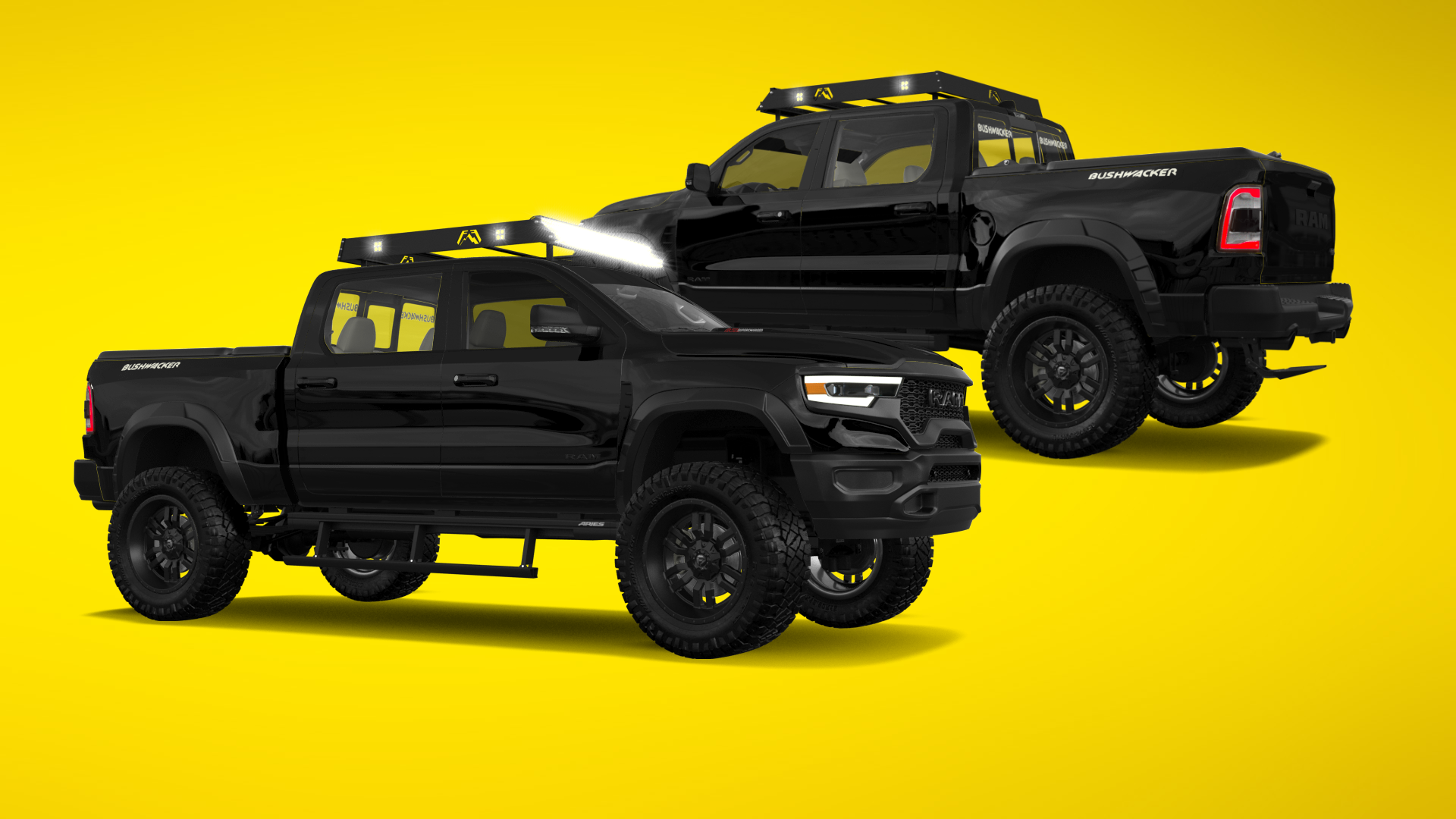 Tuning Dodge Ram 1500 TRX 4 Door pickup truck 2021