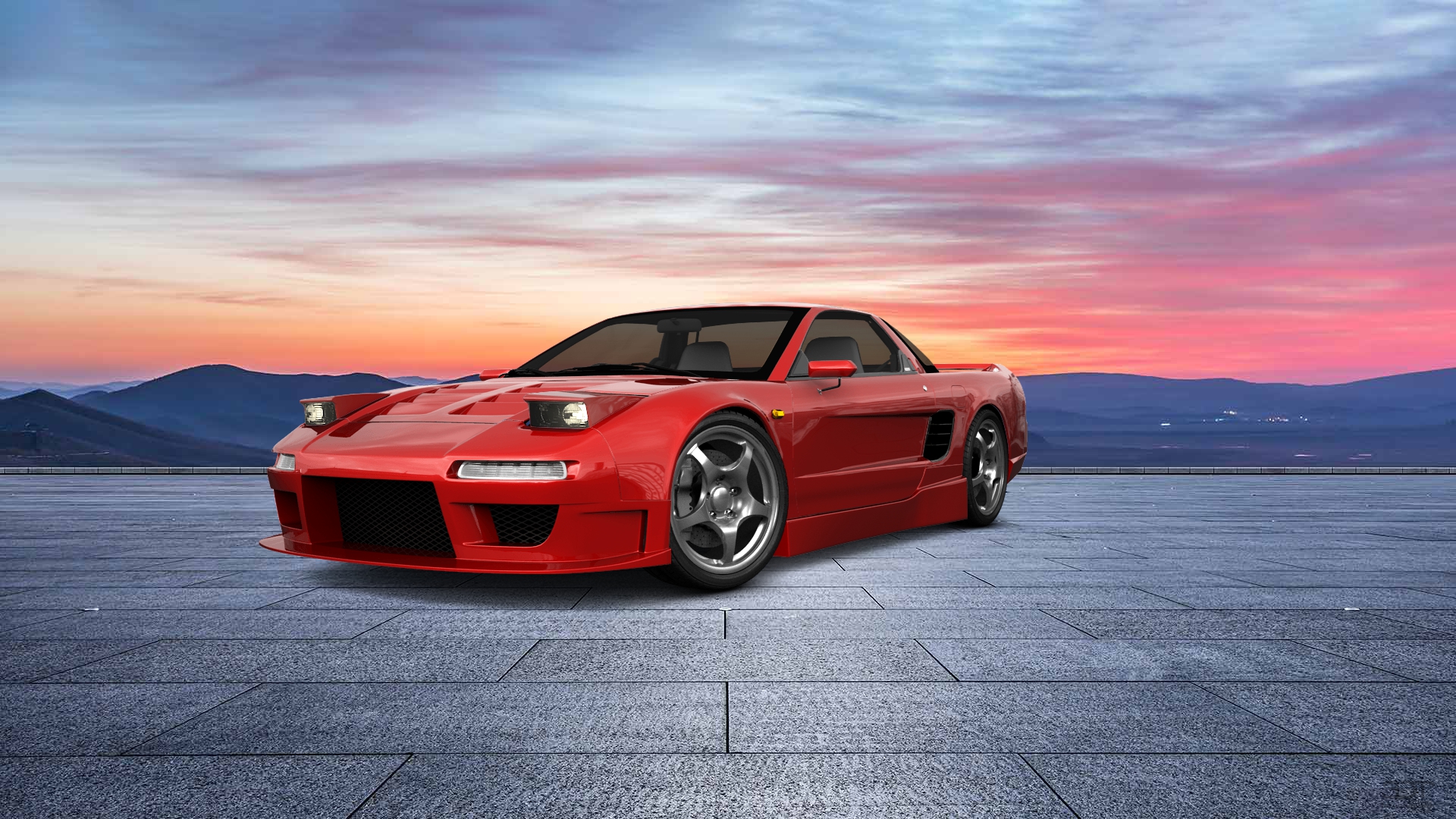 ArtisticBruiser78359's custom Honda NSX 1990 | 3DTuning