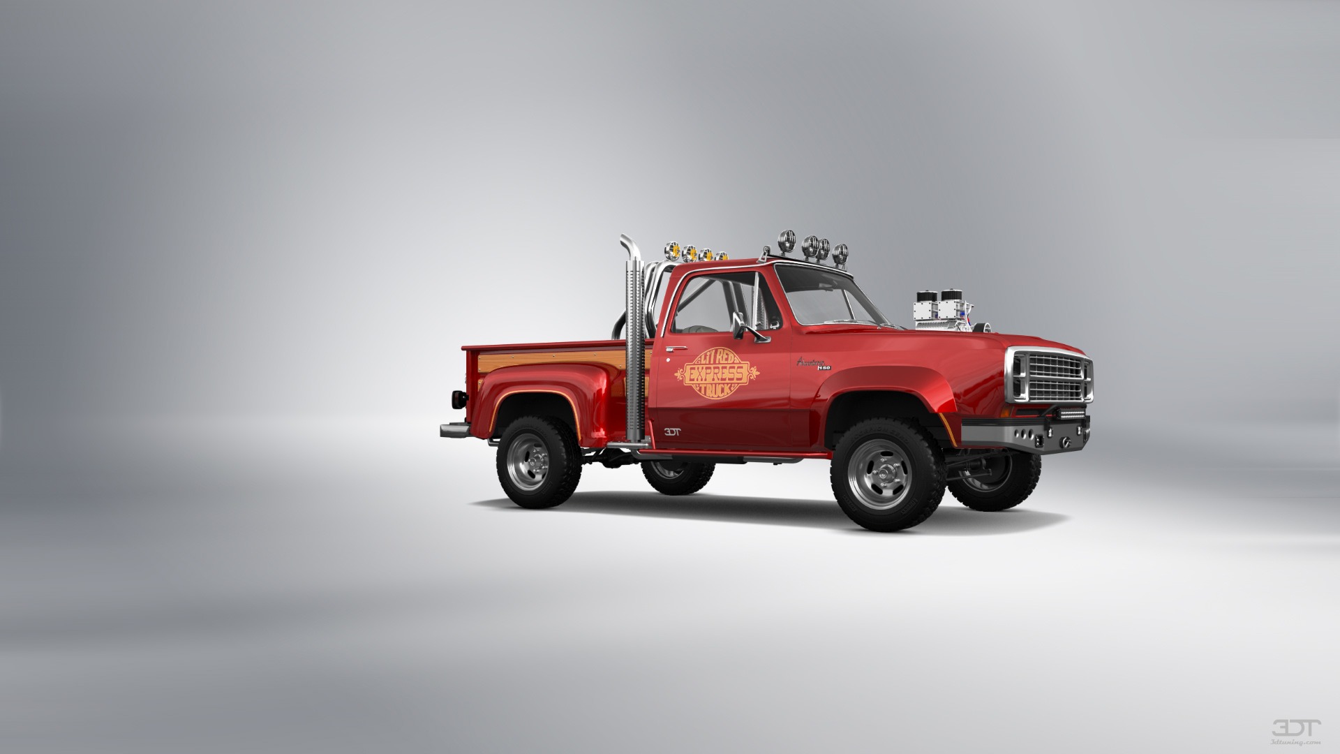 Dodge Lil Red Express 2 Door pickup truck 1979 tuning
