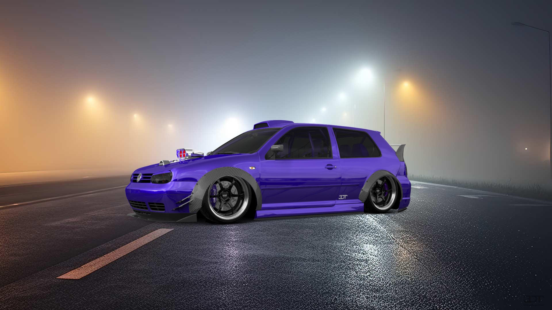 Volkswagen Golf 4 (mk4) 3 Door Hatchback 1997 tuning