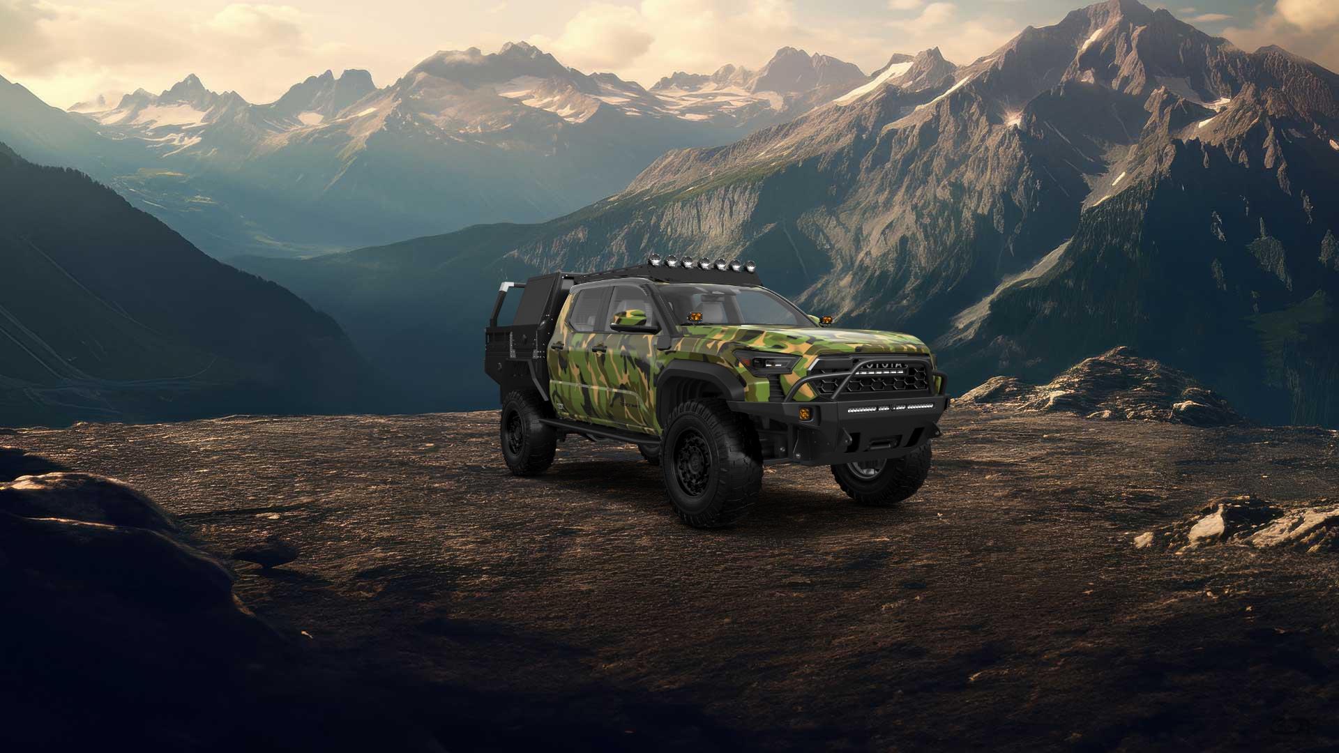 Toyota Tacoma Crew Cab 4 Door pickup truck 2024 tuning