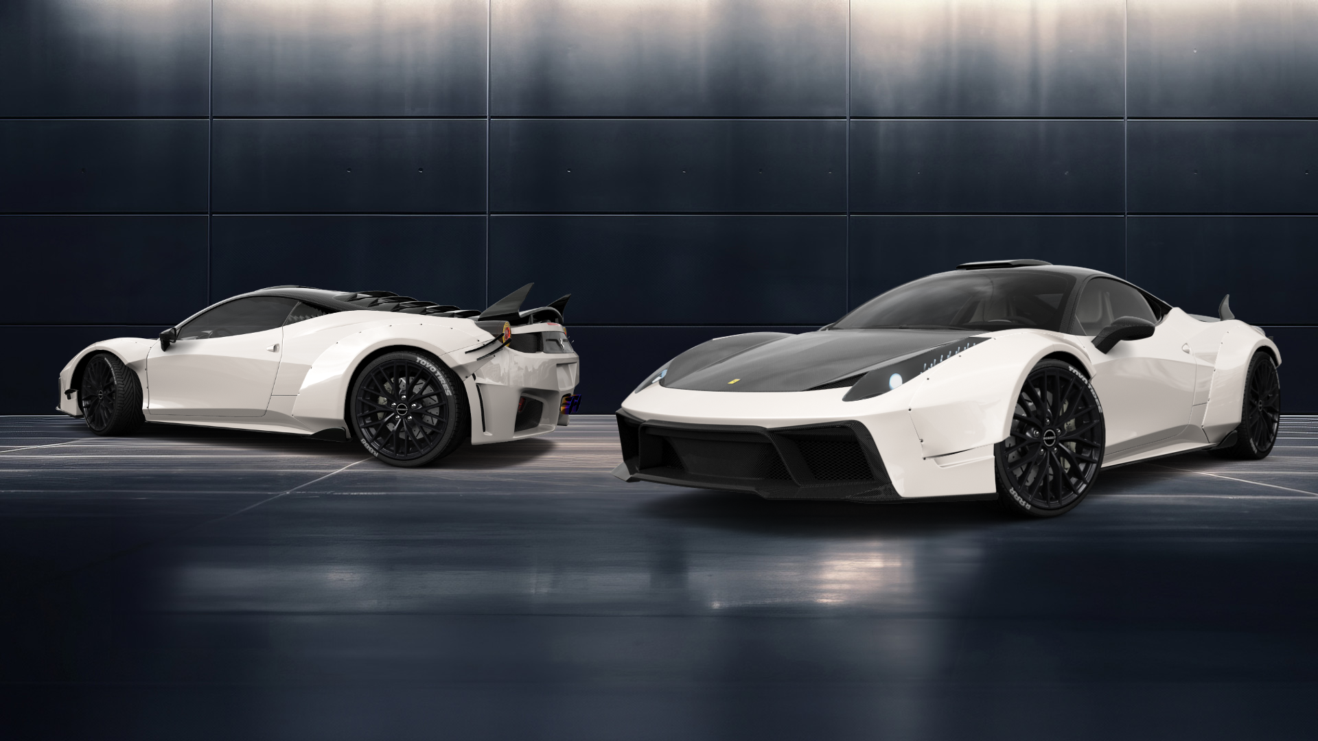 Ferrari 458 Italia 2 door spider 2010 tuning