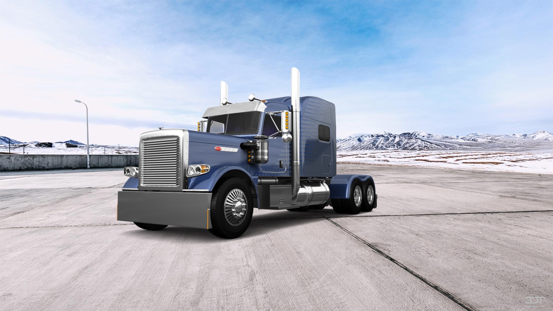 Peterbilt 389 Sleeper Cab Truck 2016 tuning