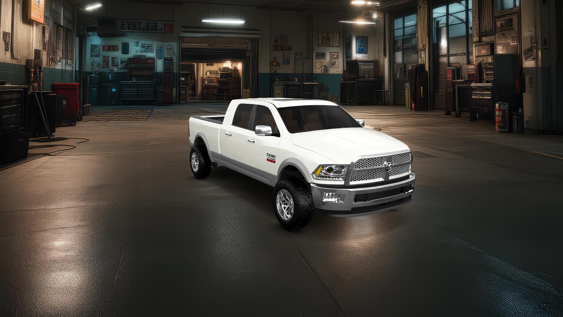 Dodge Ram 2500 Mega Cab 6.4 ft box 4 Door pickup truck 2010 tuning