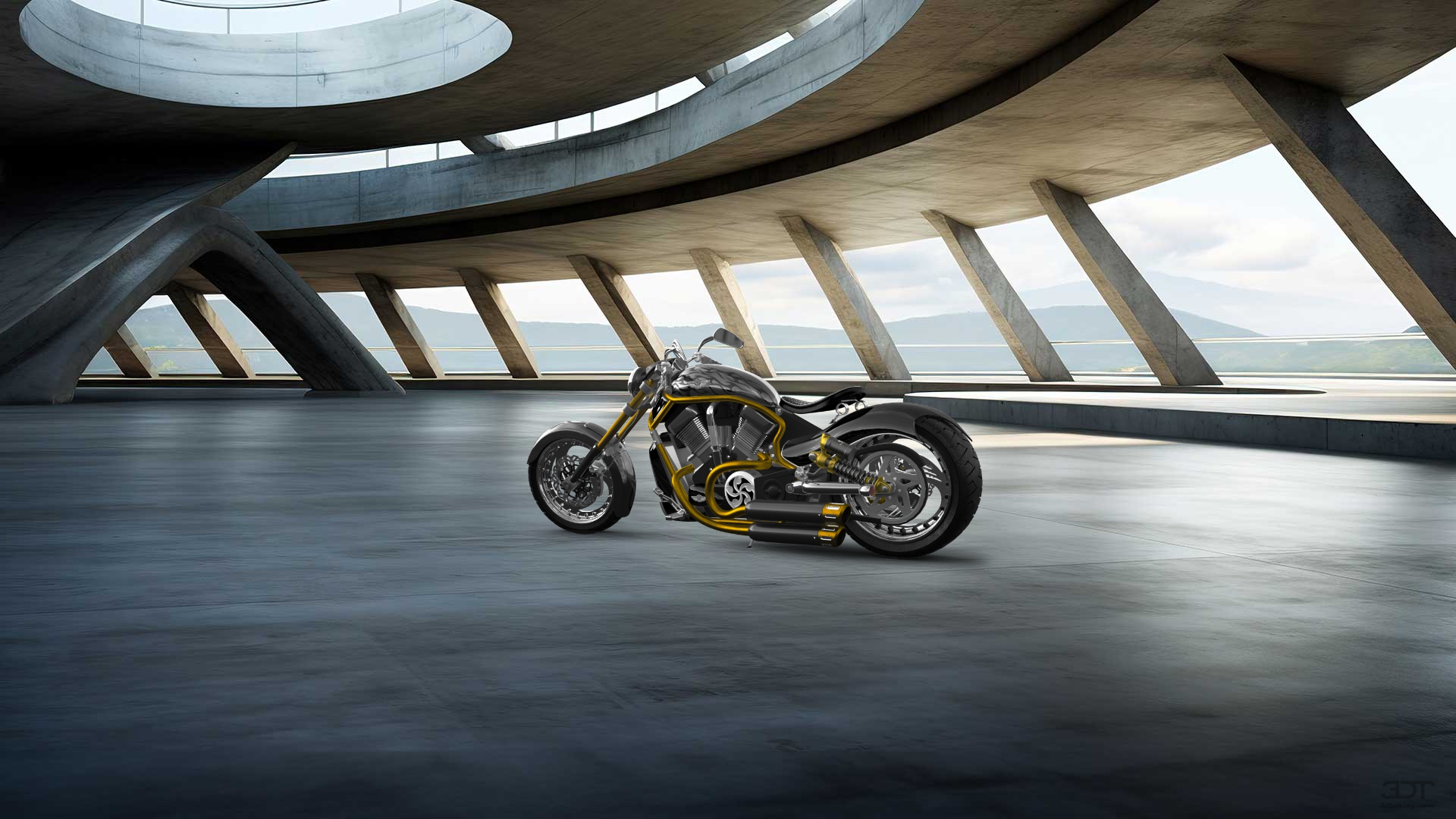 Harley-Davidson Custom Chopper Cruiser 2011 tuning