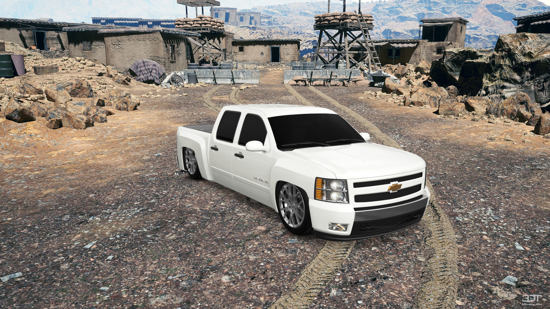 Chevrolet Silverado 1500 Crew Cab 4 Door pickup truck 2007
