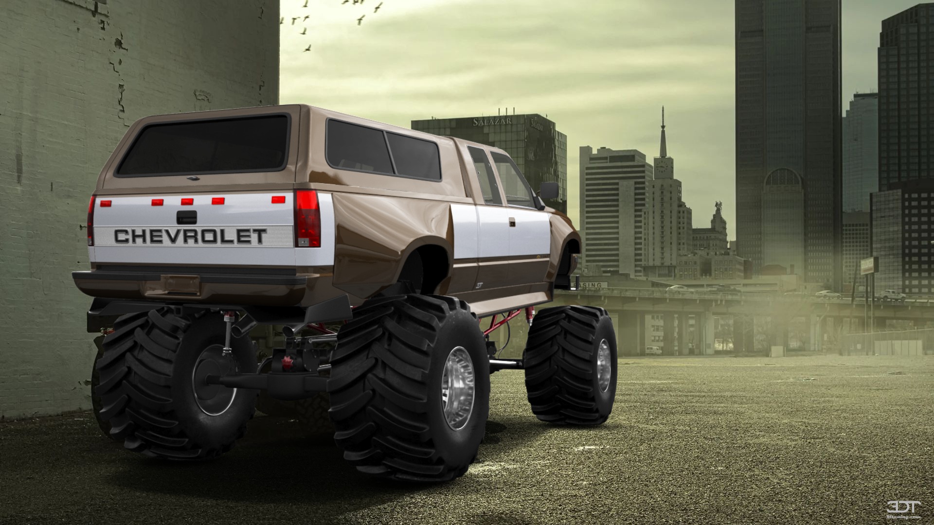 Chevrolet K3500 Extended Cab Pickup Truck 1988 tuning