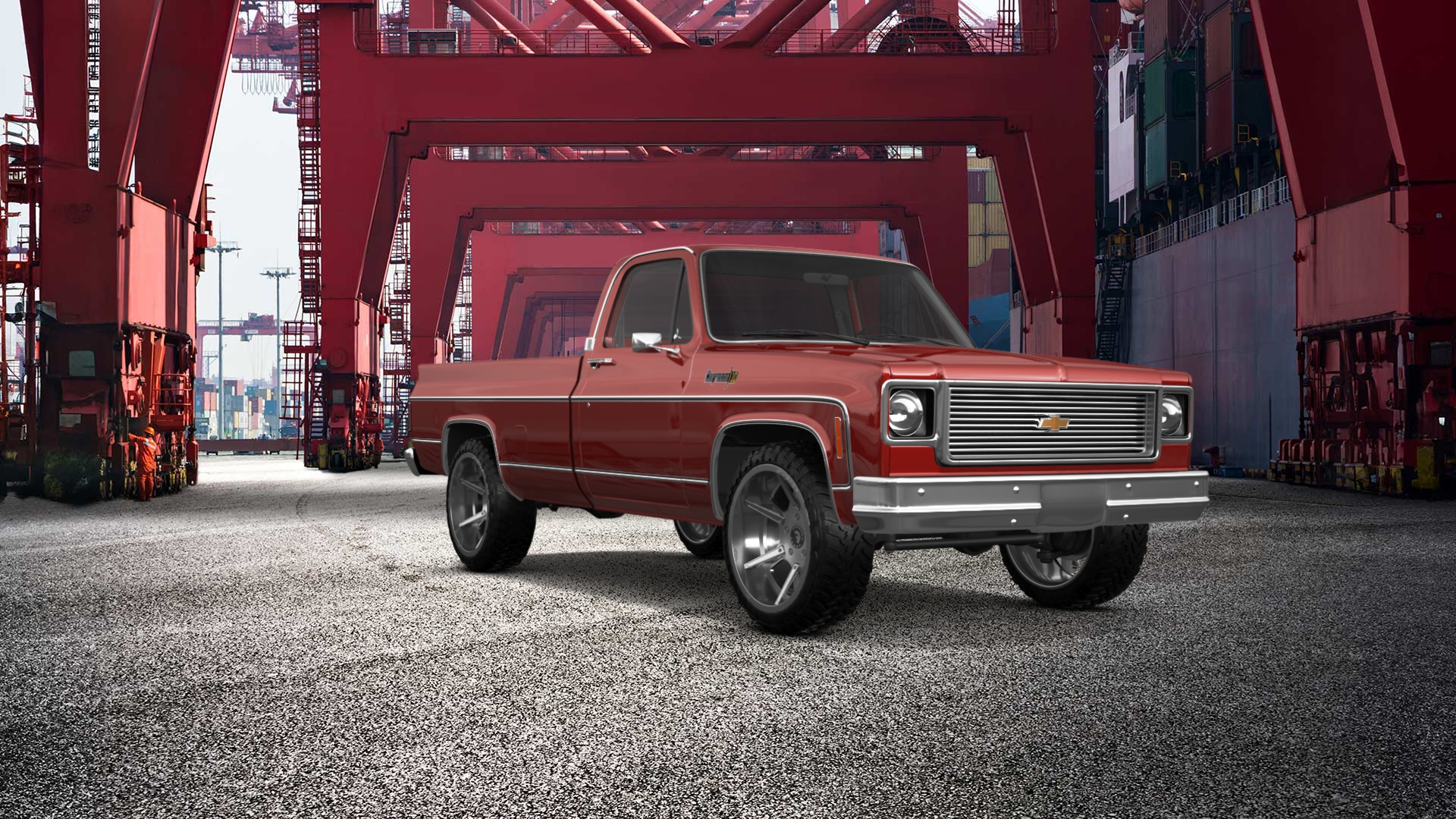 Chevrolet Silverado C-10 2 Door pickup truck 1973