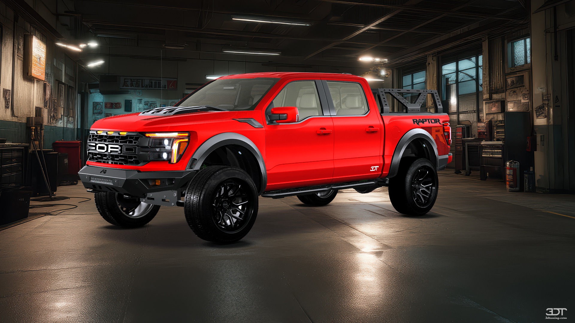 Ford F-150 Raptor 4 Door pickup truck 2024 tuning
