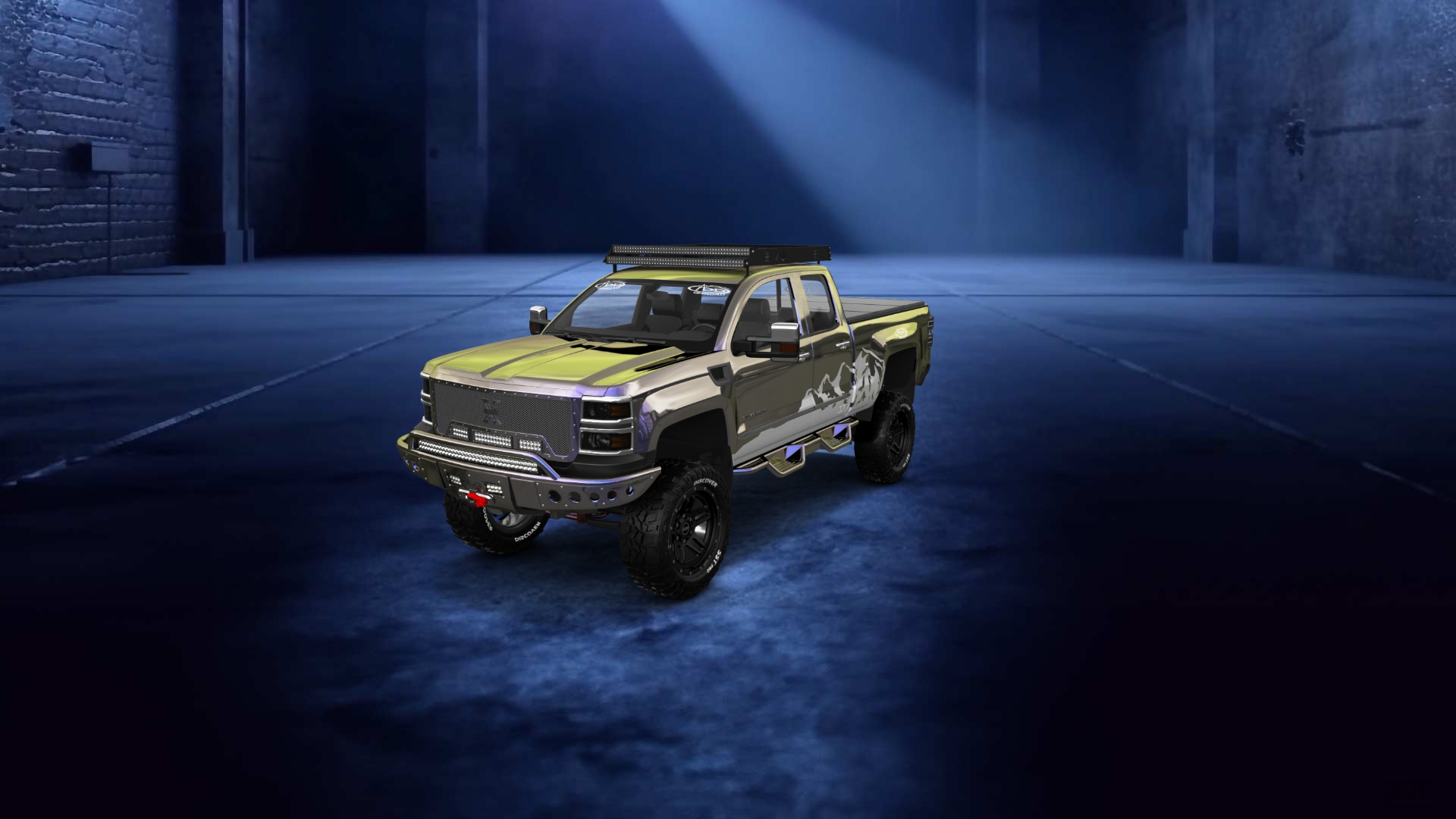 Chevrolet Silverado 1500 6.5 ft box 4 Door pickup truck 2014