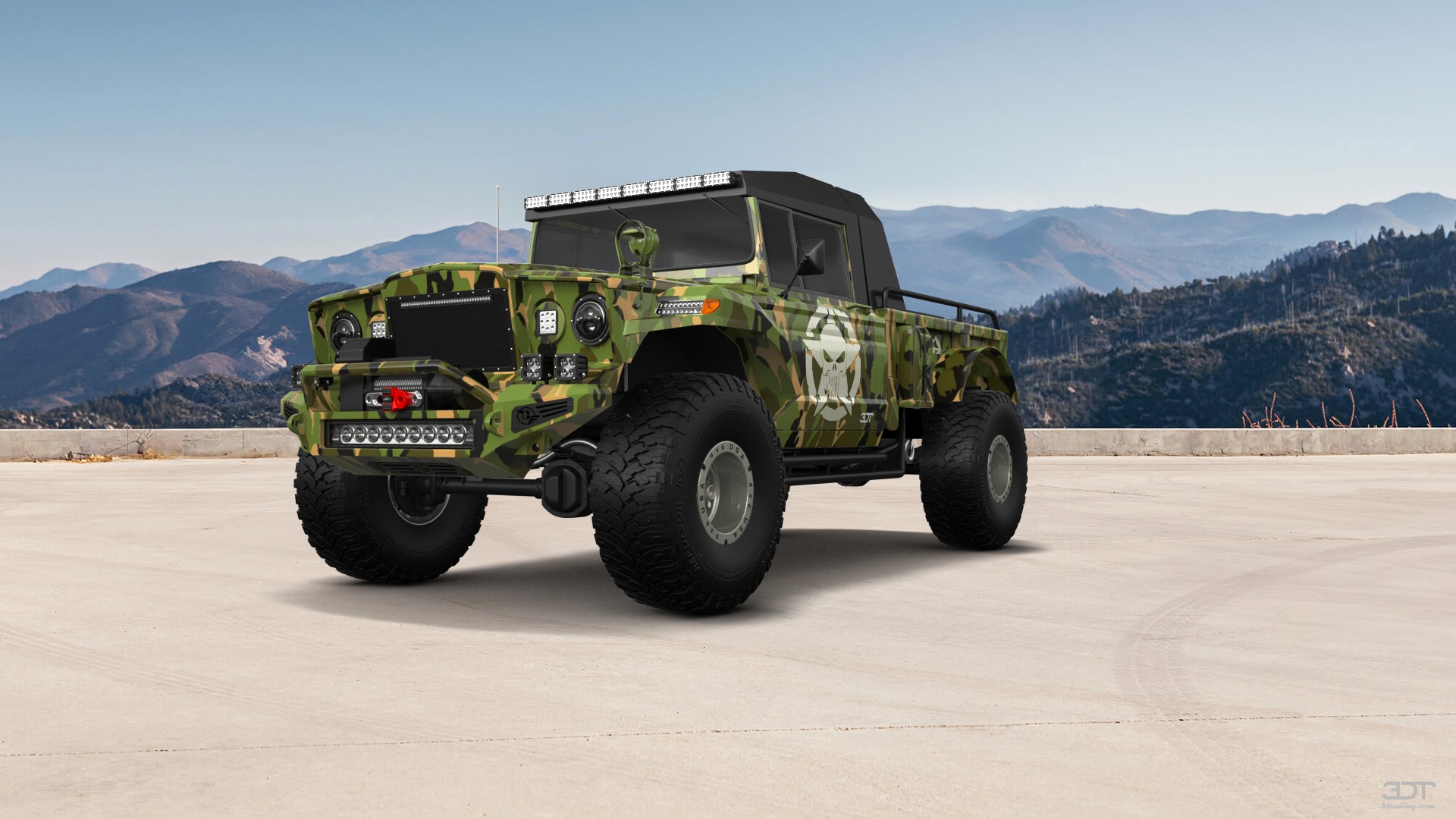 Jeep Kaiser M715 2 Door pickup truck 1968