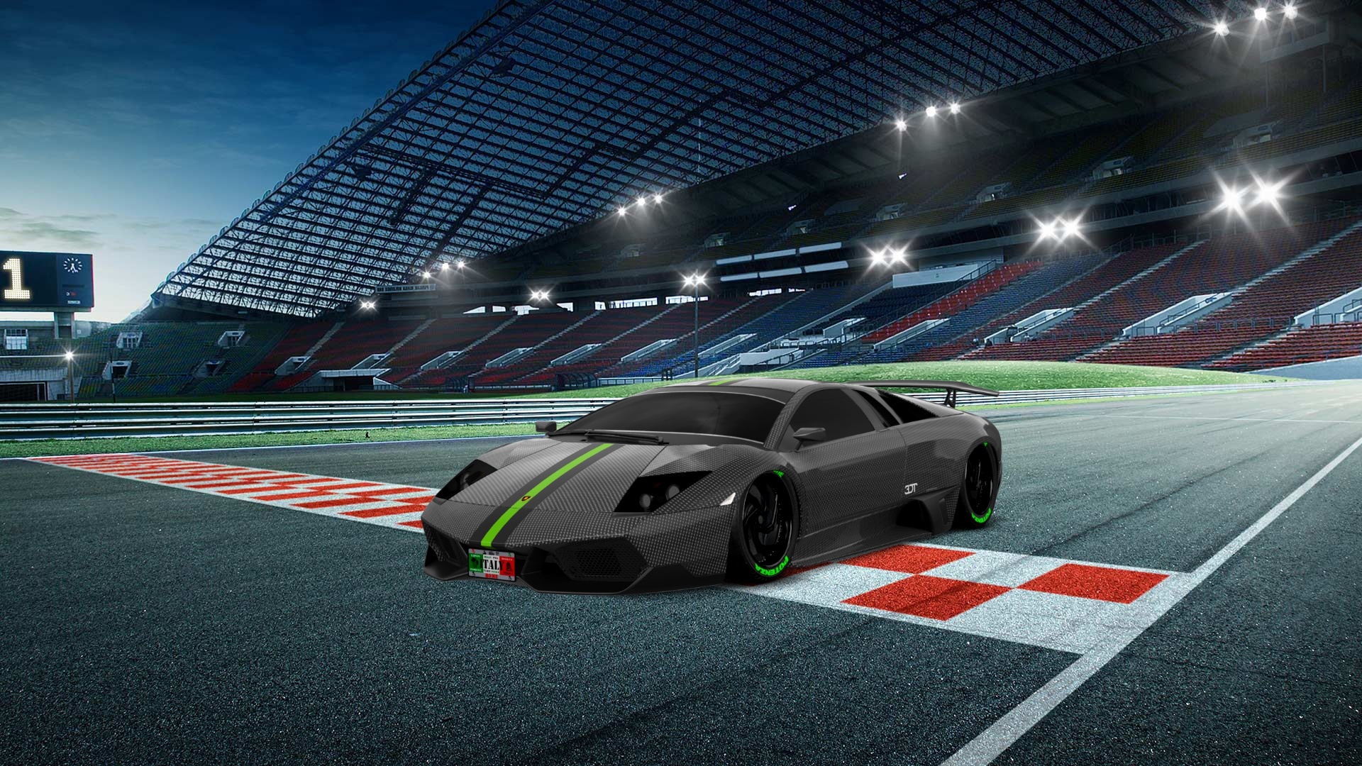 Lamborghini Murcielago 2 Door Coupe 2001 tuning