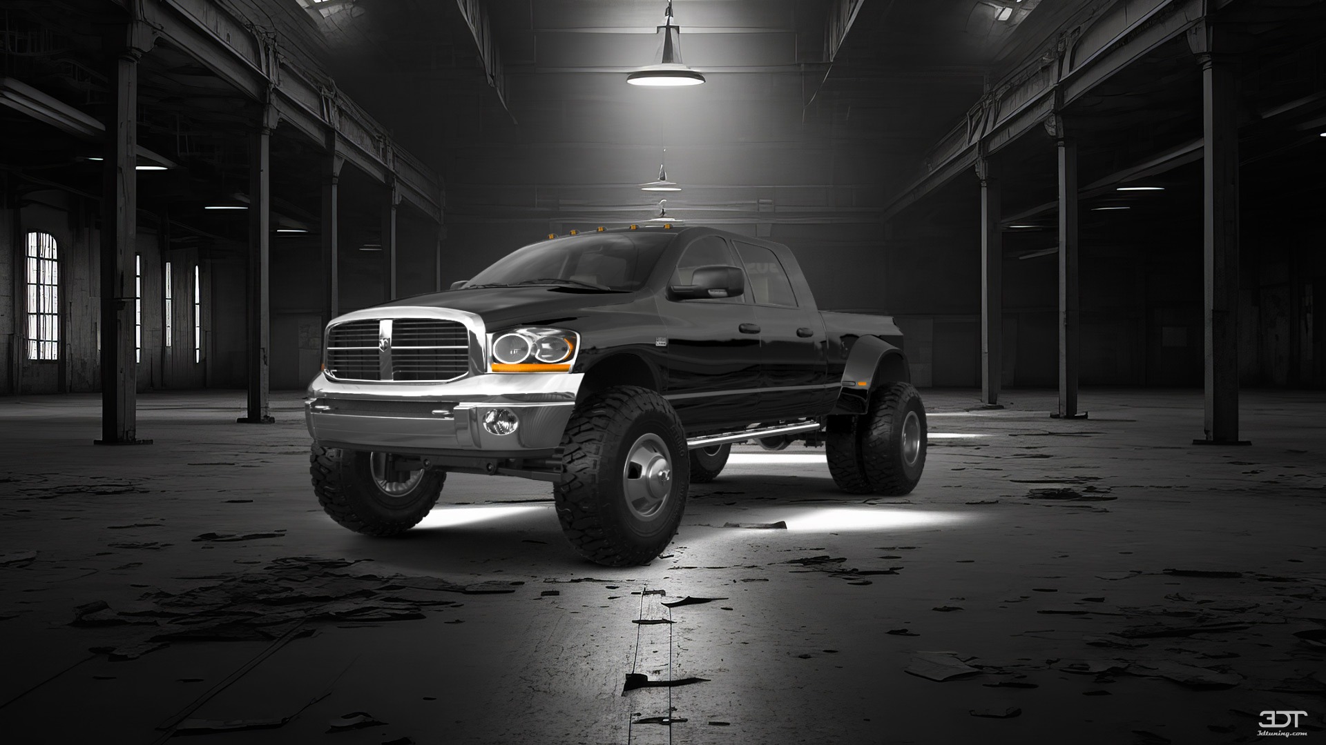 Dodge Ram 3500 Dually 4 Door pickup truck 2007 tuning