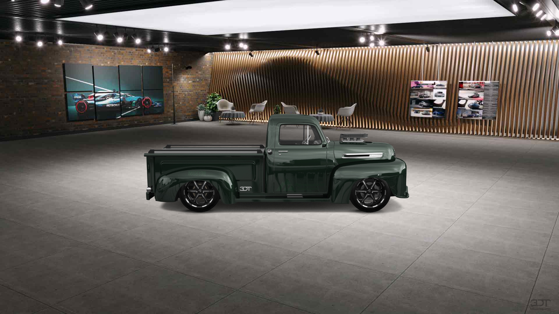 Ford F1 2 Door pickup truck 1949 tuning