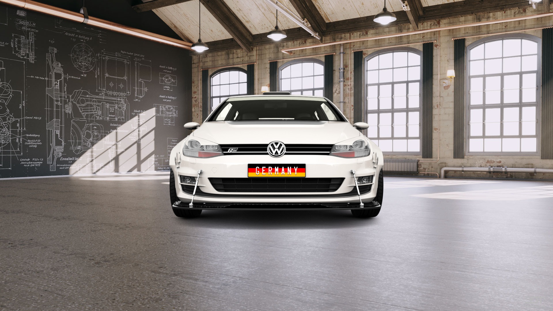 Volkswagen Golf 7 3 Door Hatchback 2013 Imágenes