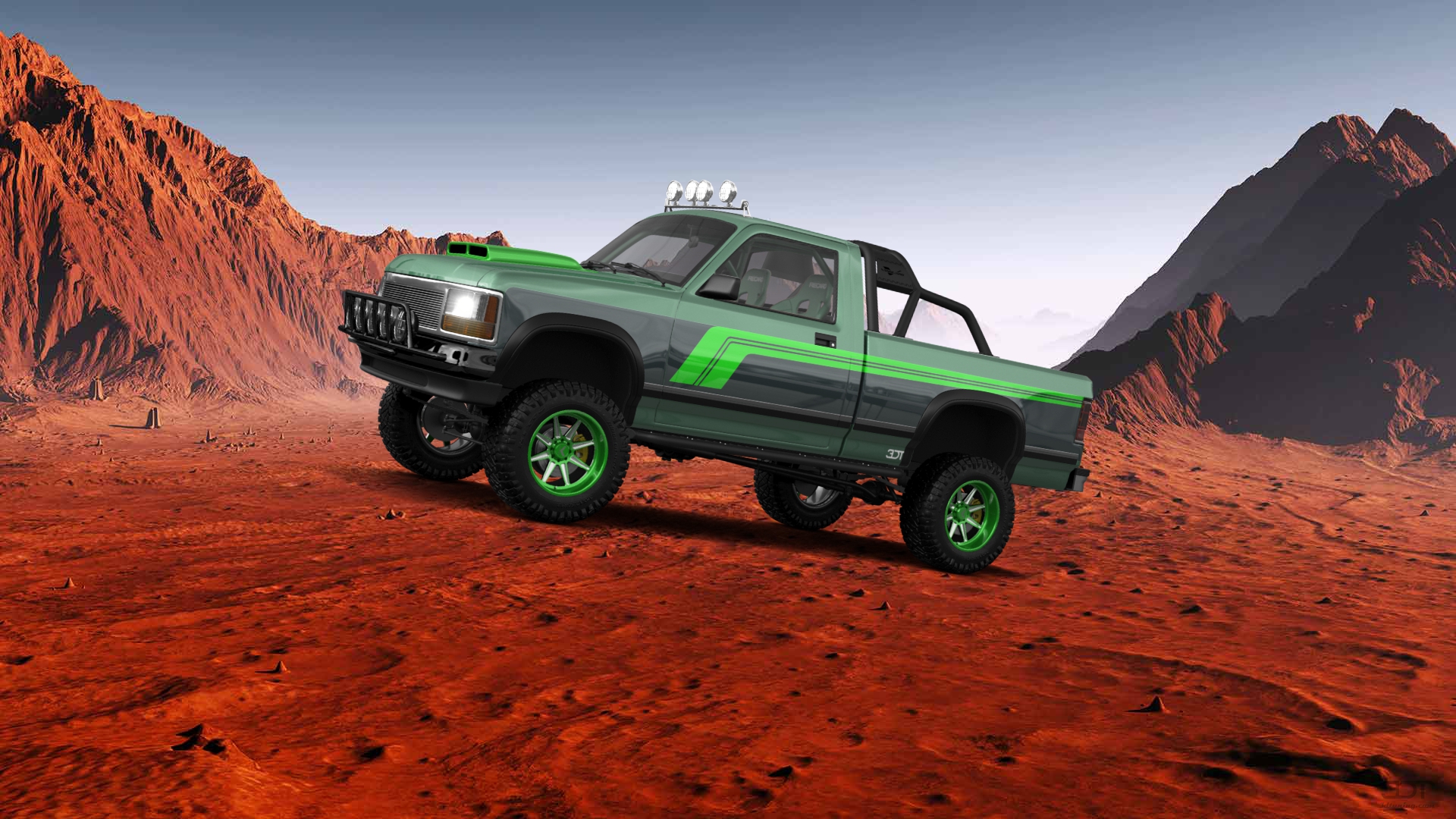 Dodge Dakota Regular Cab 2 Door pickup truck 1987