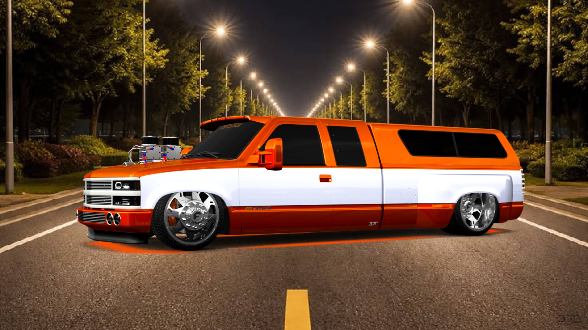 Chevrolet K3500 Extended Cab Pickup Truck 1988 Images