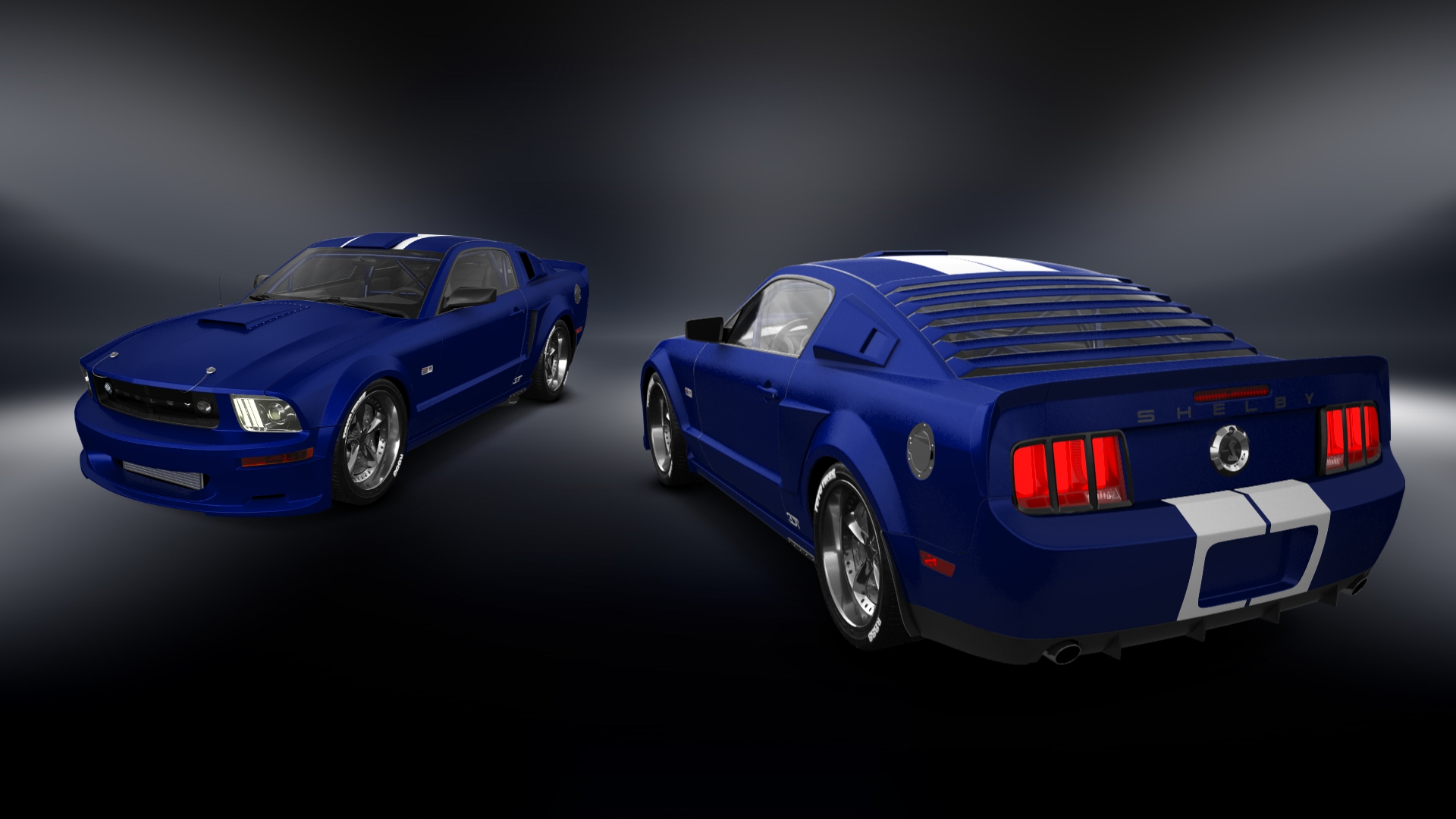 Ford Mustang 2 Door Coupe 2006 tuning