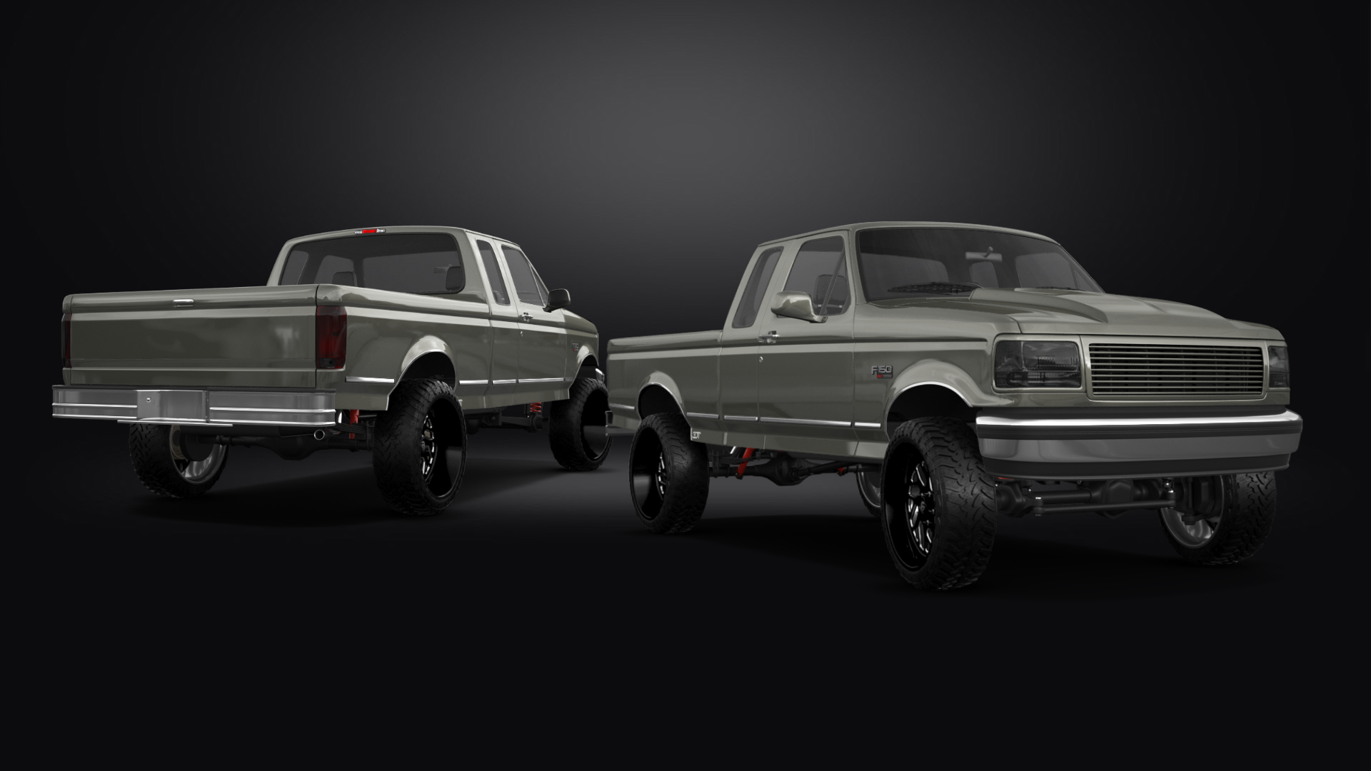 Ford F-150 SuperCab 2 Door pickup truck 1993