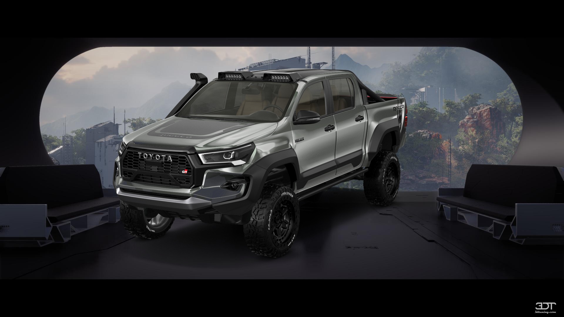 Toyota Hilux Double Cab 4 Door pickup truck 2015 tuning