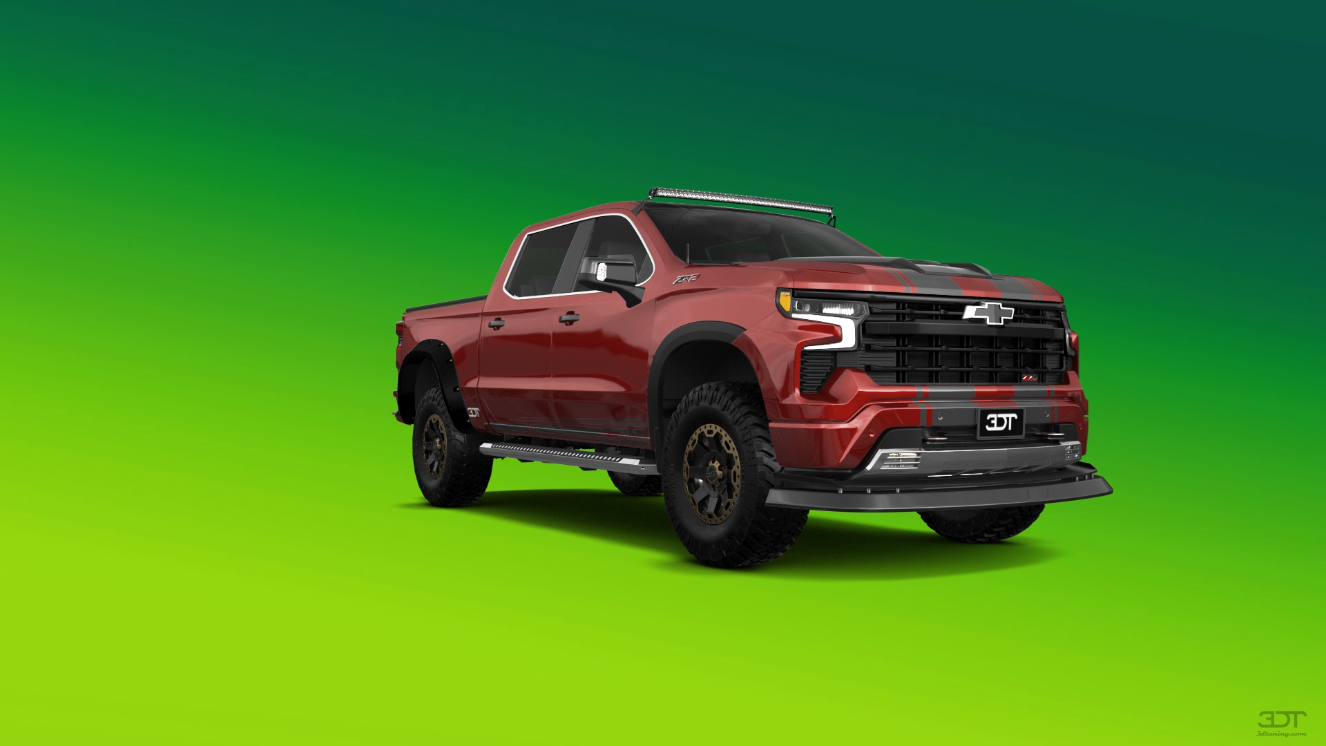 Chevrolet Silverado 1500 Crew Cab 5.8 ft box 4 Door pickup truck 2023 tuning