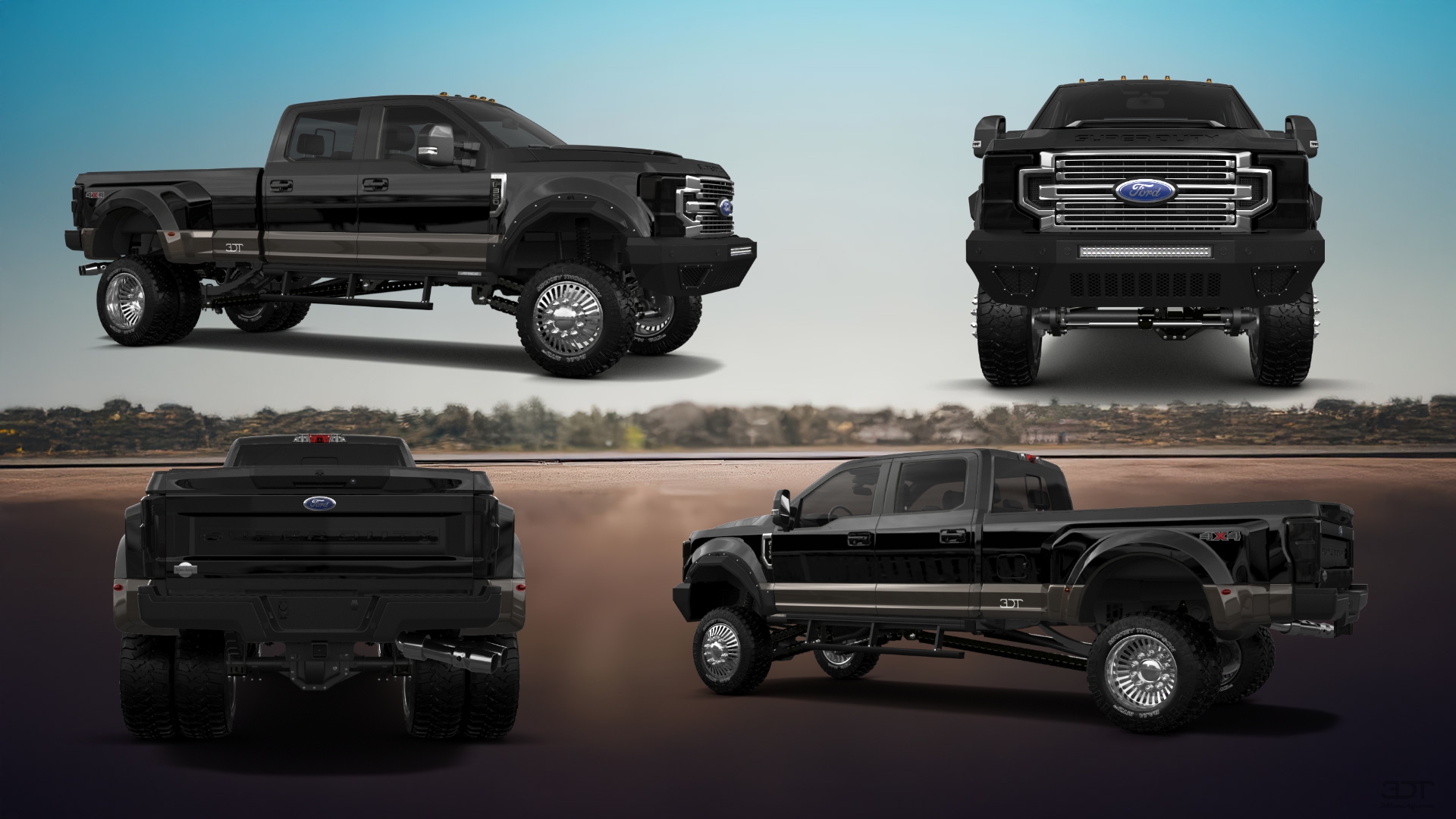 Ford F-350 DRW 4 Door pickup truck 2021 tuning