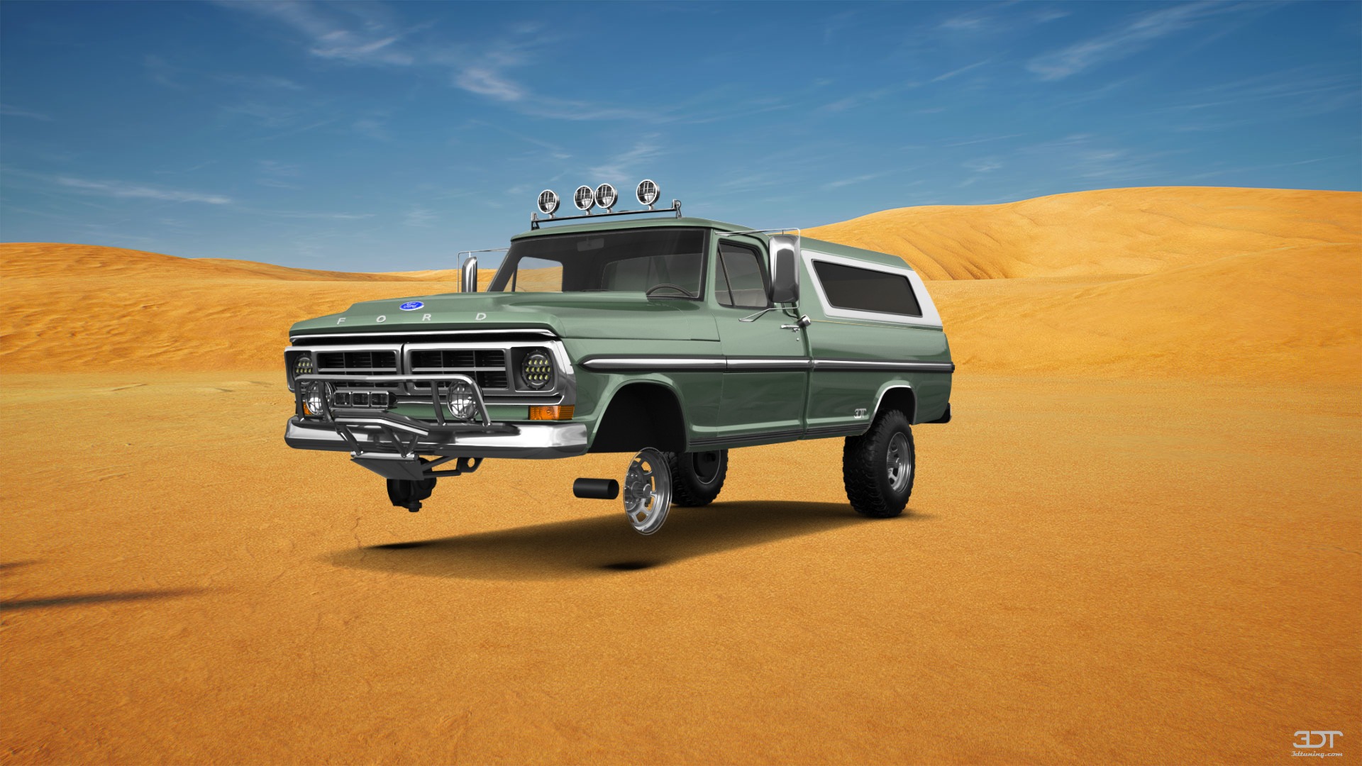 Ford F-250 2 Door pickup truck 1971