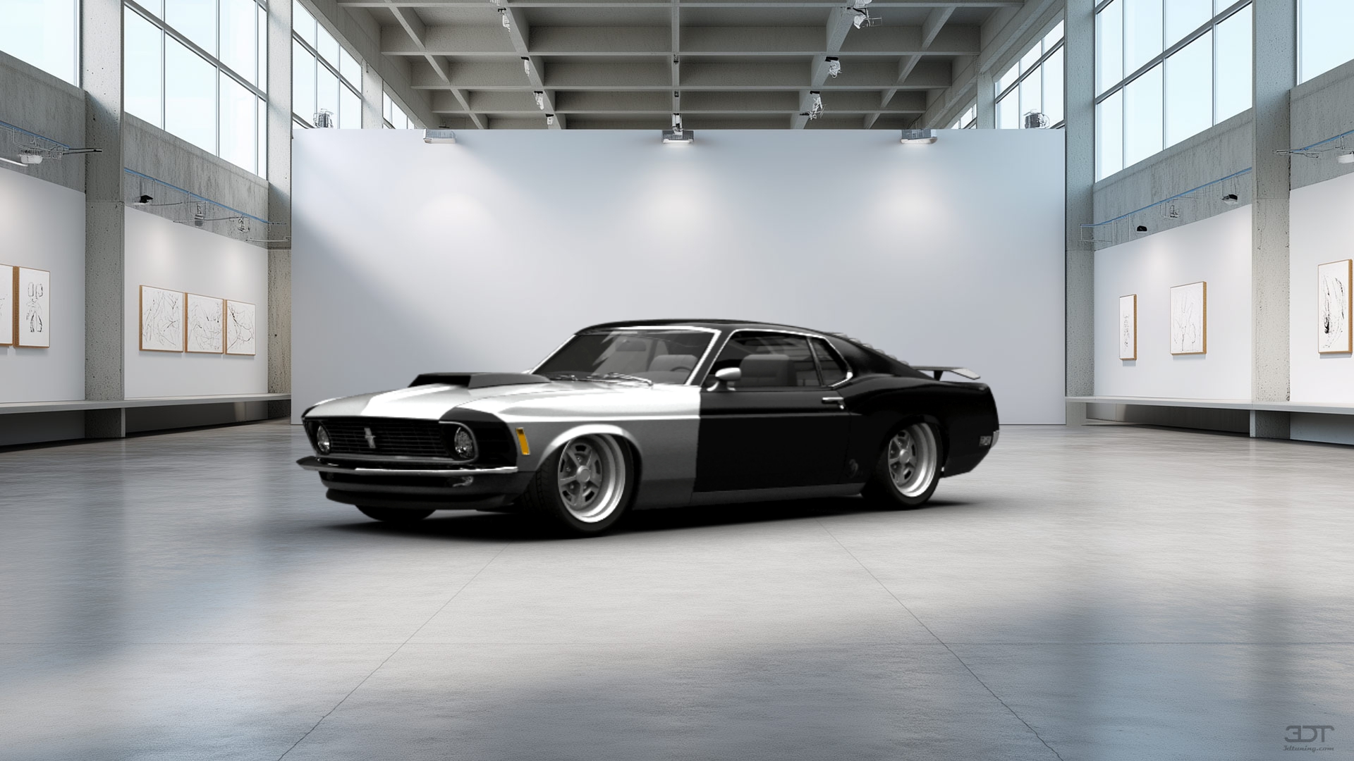 Mustang Boss 429 Coupe 1969 tuning