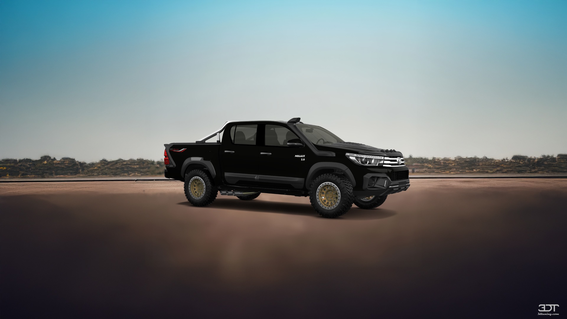 Toyota Hilux Double Cab 4 Door pickup truck 2015