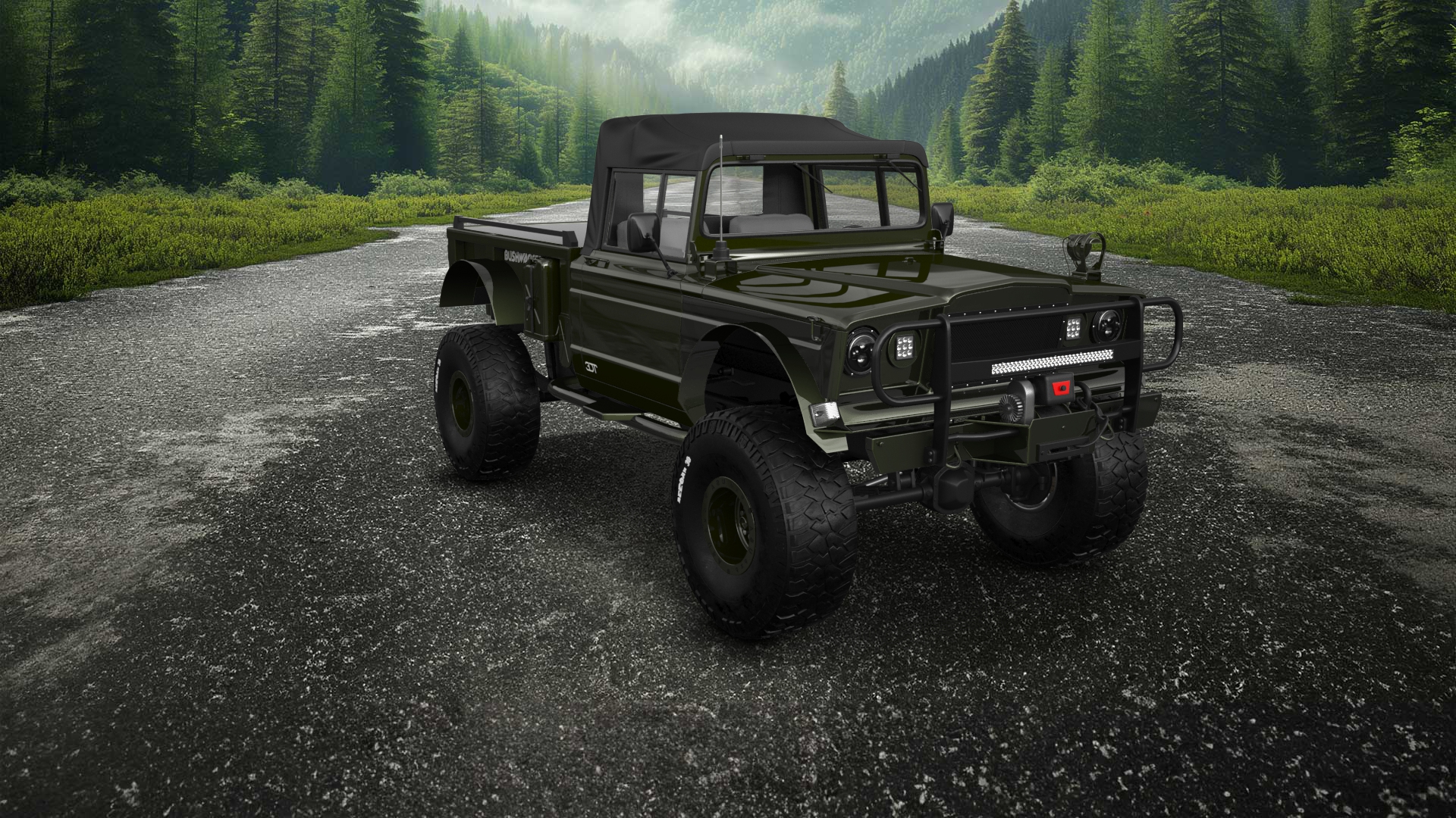 Jeep Kaiser M715 2 Door pickup truck 1968 Images