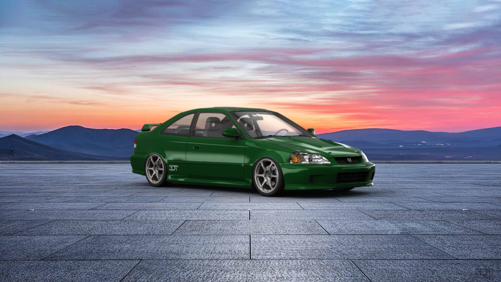 Honda Civic Si Coupe 1999 tuning