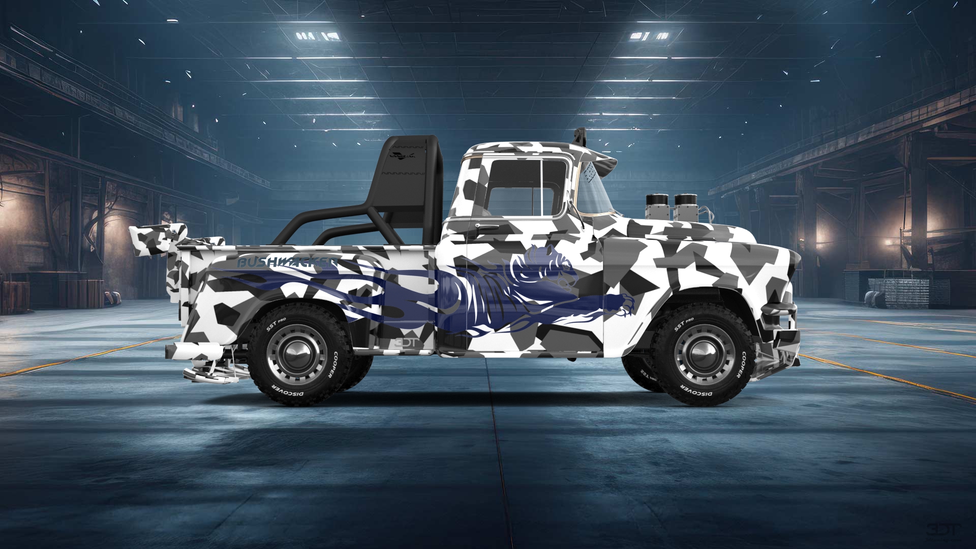 GMC 100 Stepside 2 Door pickup truck 1957 tuning