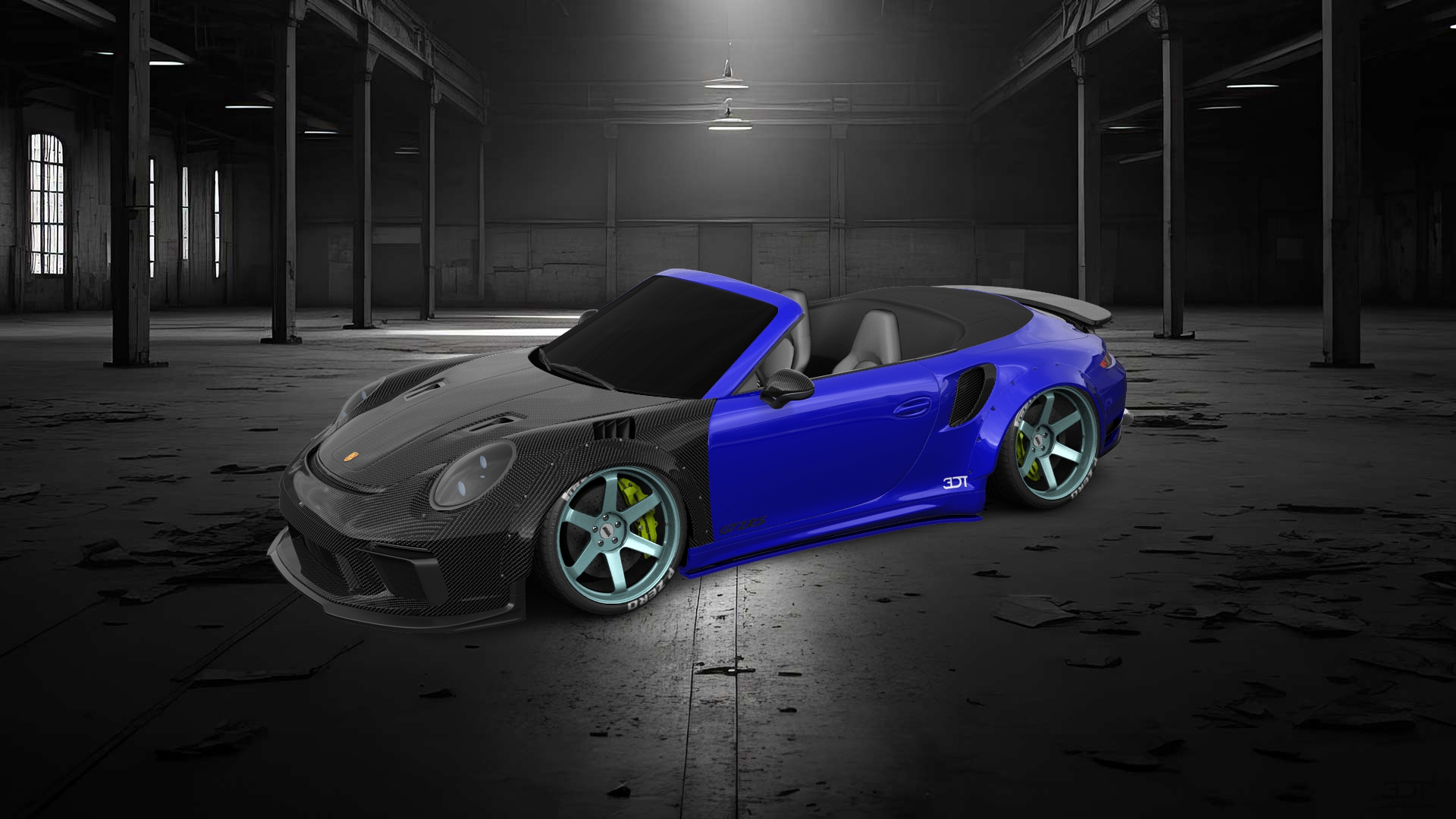 Porsche 911 Turbo S 2 Door Convertible 2014 tuning