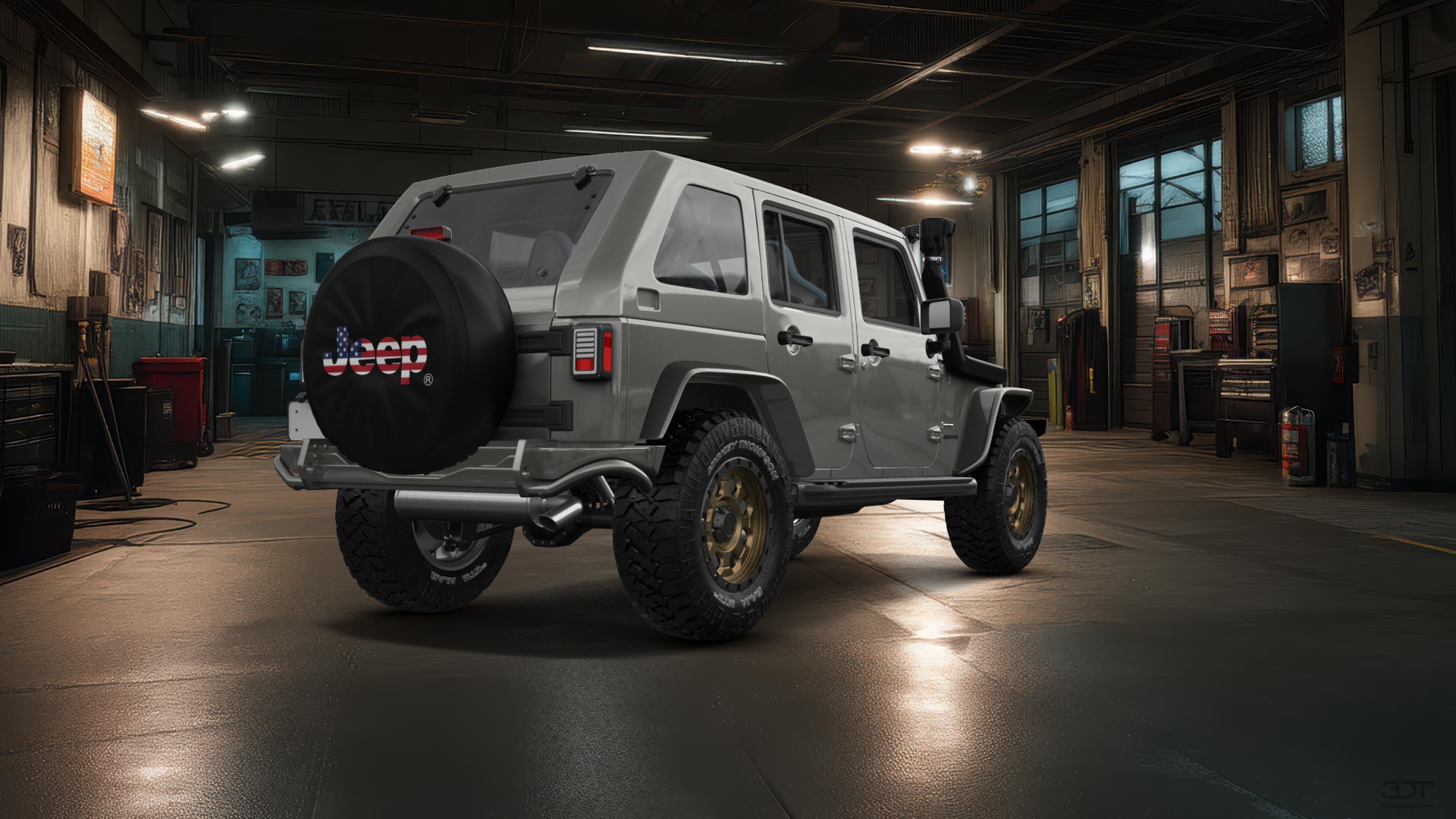 Jeep Wrangler Unlimited JK Rubicon Recon 4 Door SUV 2017 tuning