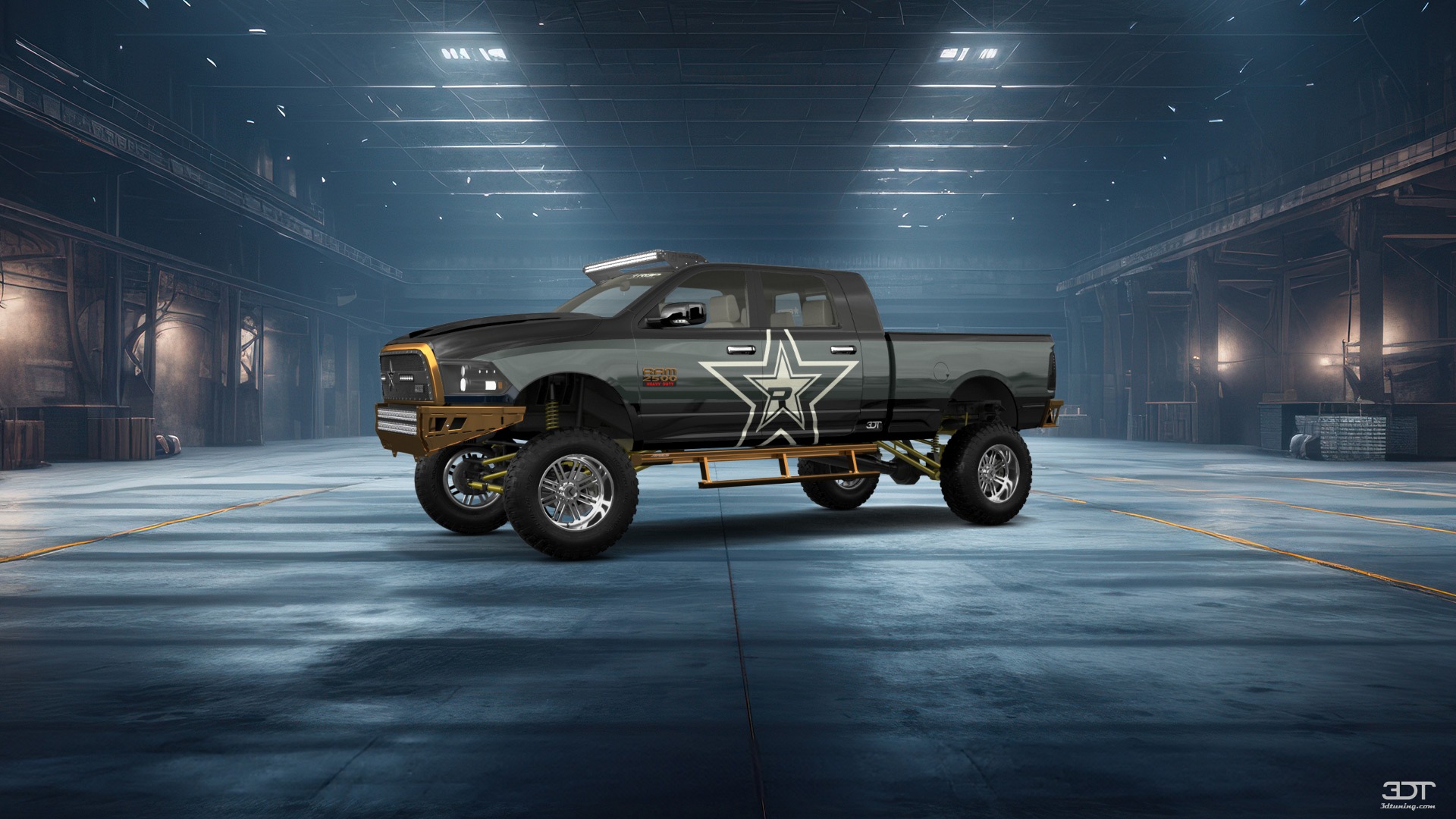 Dodge Ram 2500 Mega Cab 6.4 ft box 4 Door pickup truck 2010